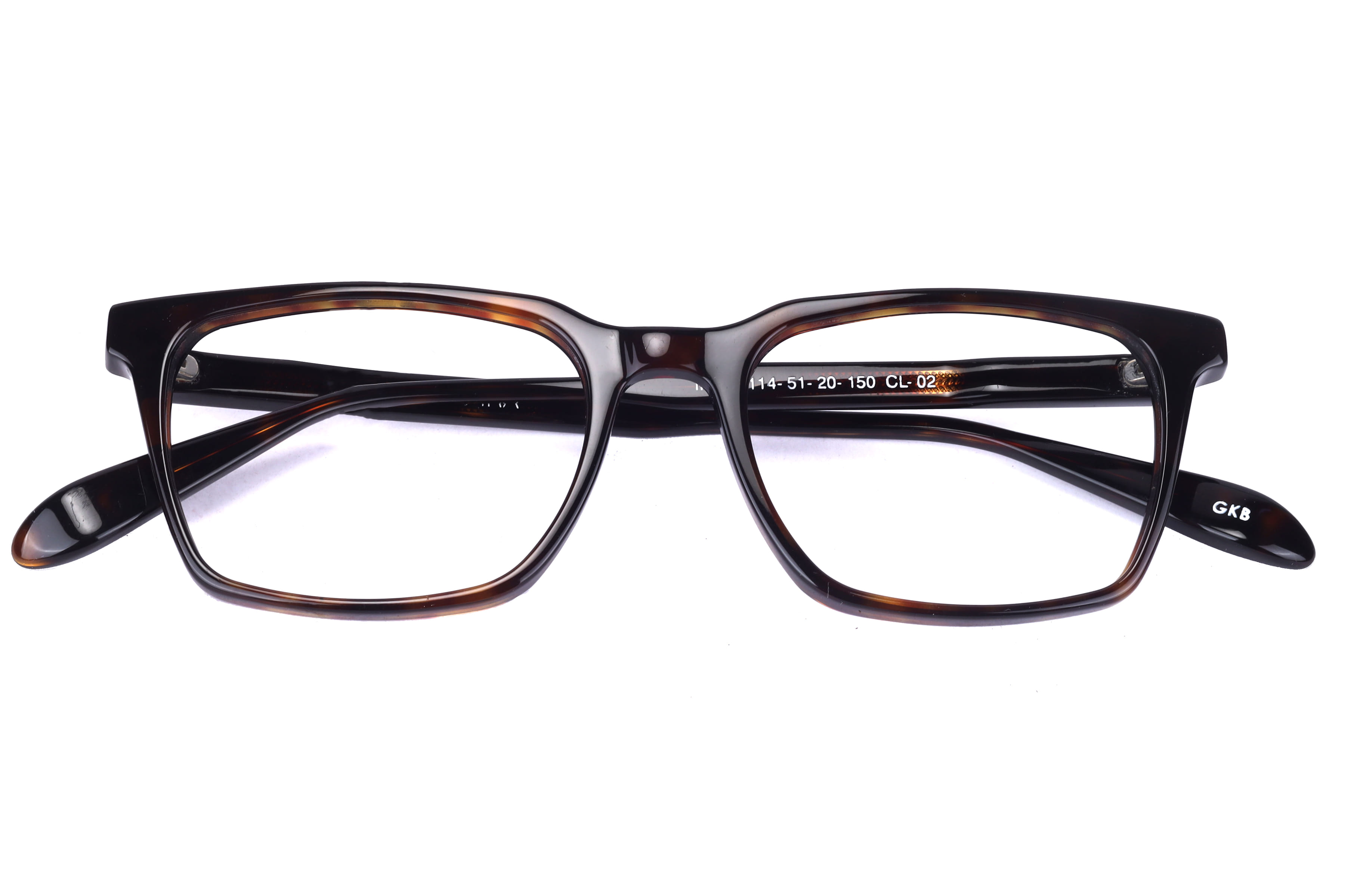 Inspira F2114 Frame Havana Male Full Shell Frame — Havana frame — view 4