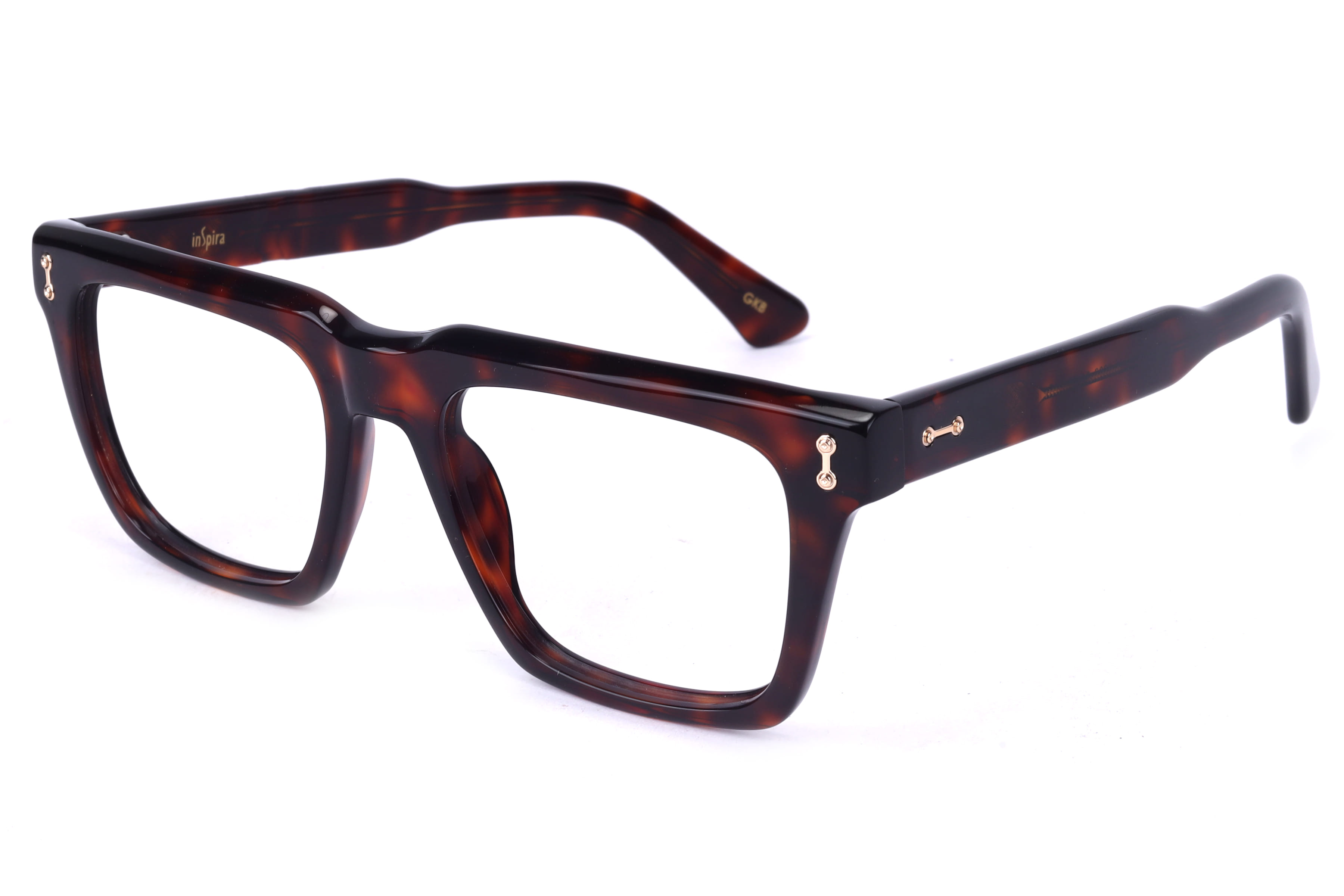 INSPIRA M-2002 C-02 Frame — Havana frame — view 1