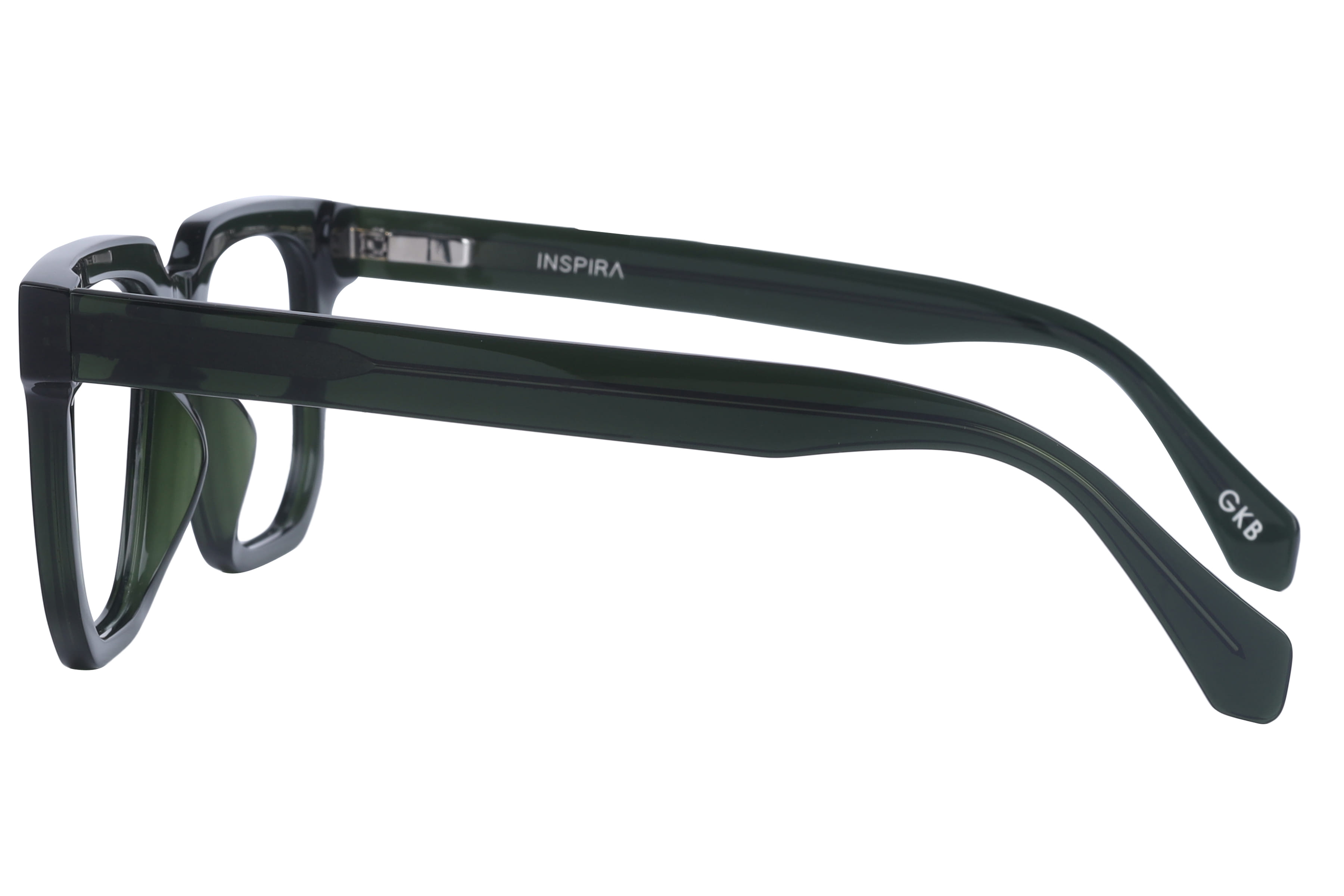 Inspira 13118 XW-147 Frame Green Male Full Shell Frame — Green frame — view 3