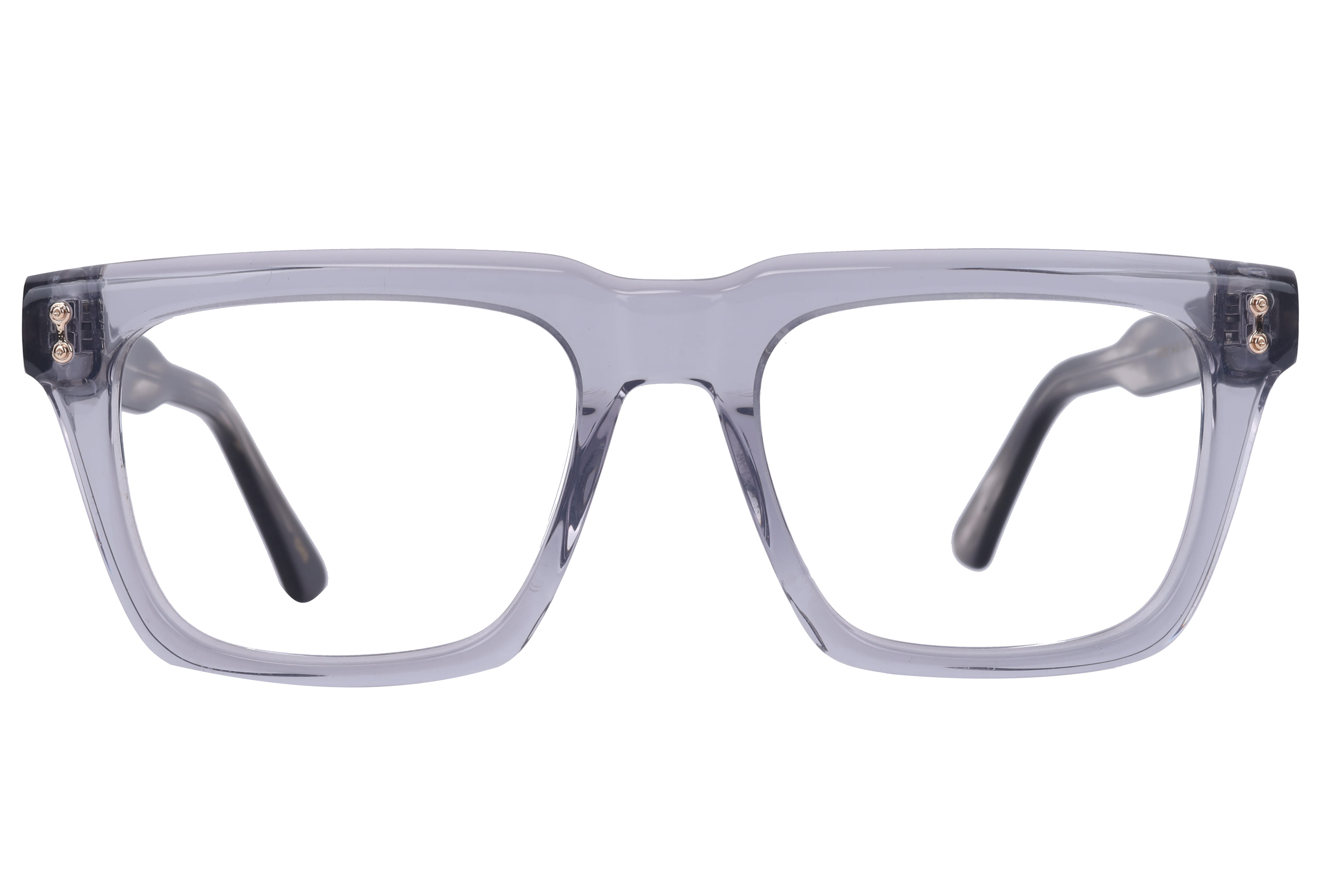 Inspira M-2002 Frame Transparent Grey Male Full Shell — Transparent Grey frame