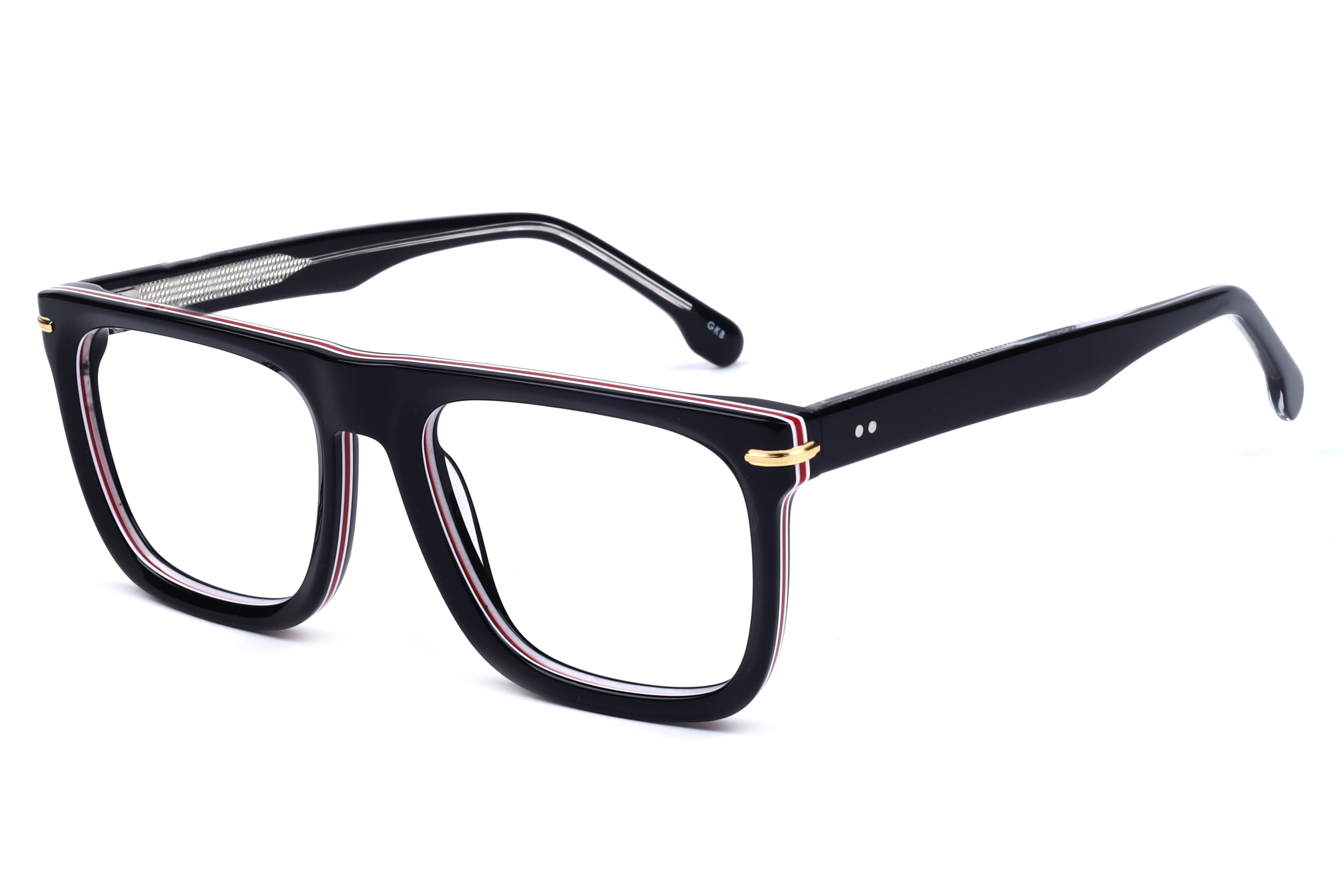 Inspira T91027 Frame Black Male Full Shell Frame — Black frame — view 1