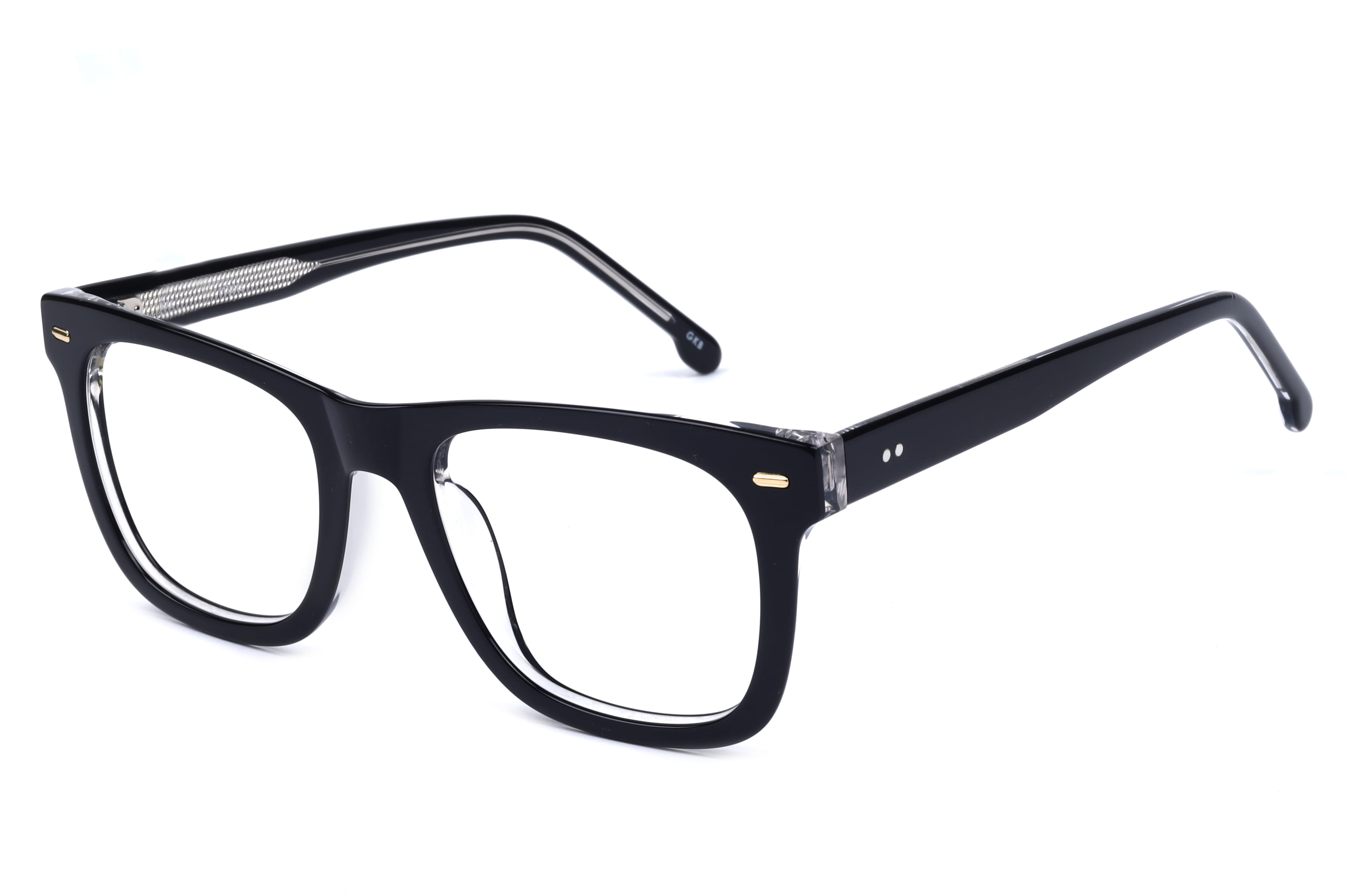 Inspira T91029 Frame Black Male Full Shell Frame — Black frame — view 1