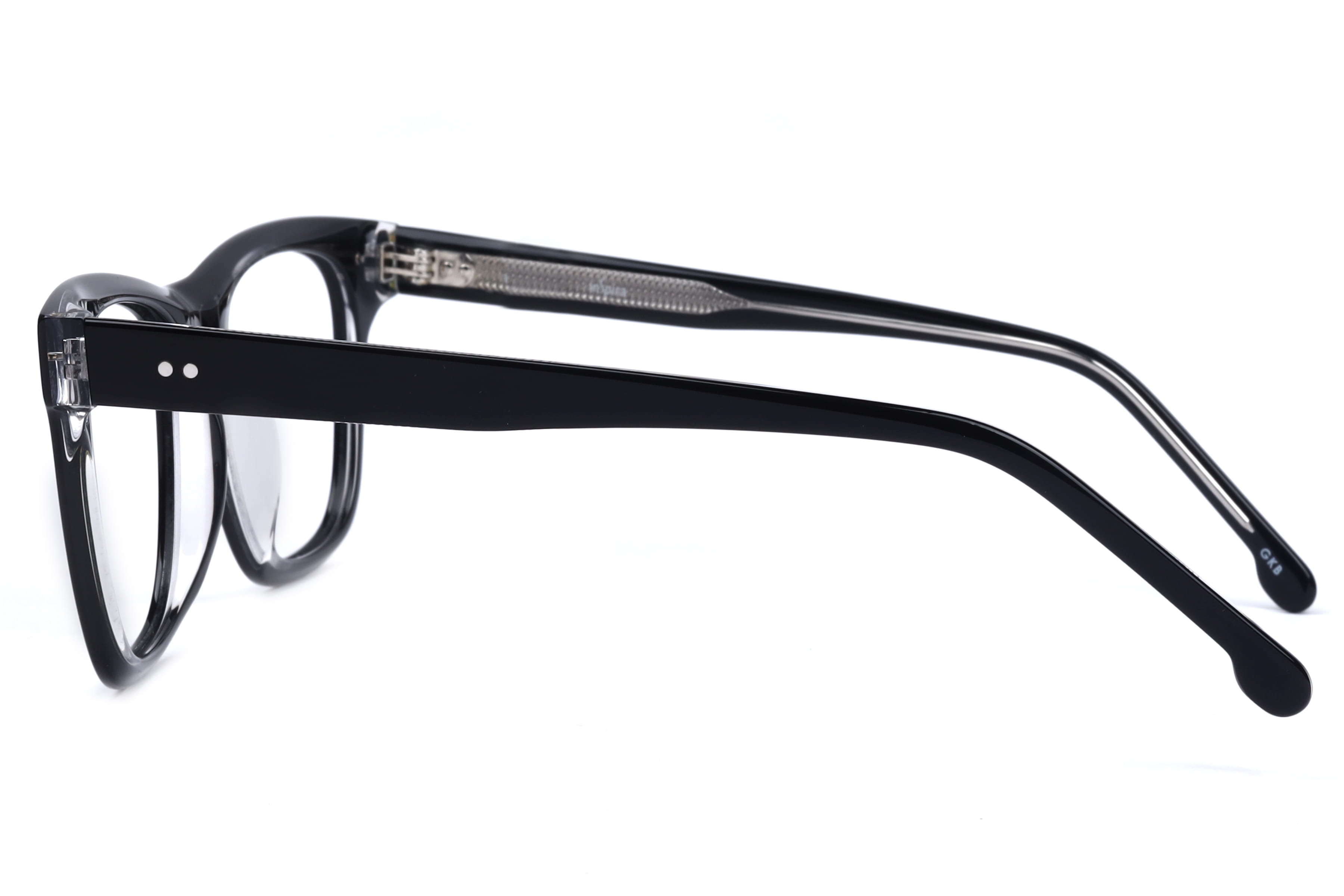 Inspira T91029 Frame Black Male Full Shell Frame — Black frame — view 3