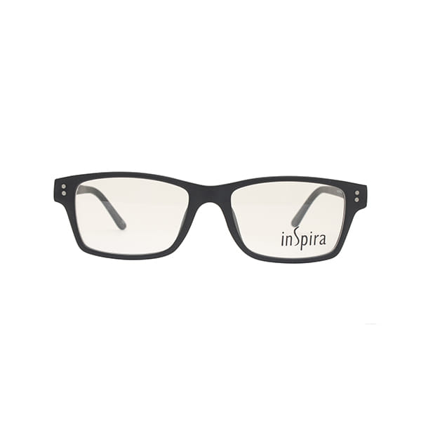 Inspira 2115D Frame Black Male Full Shell Frame — Black frame — view 2