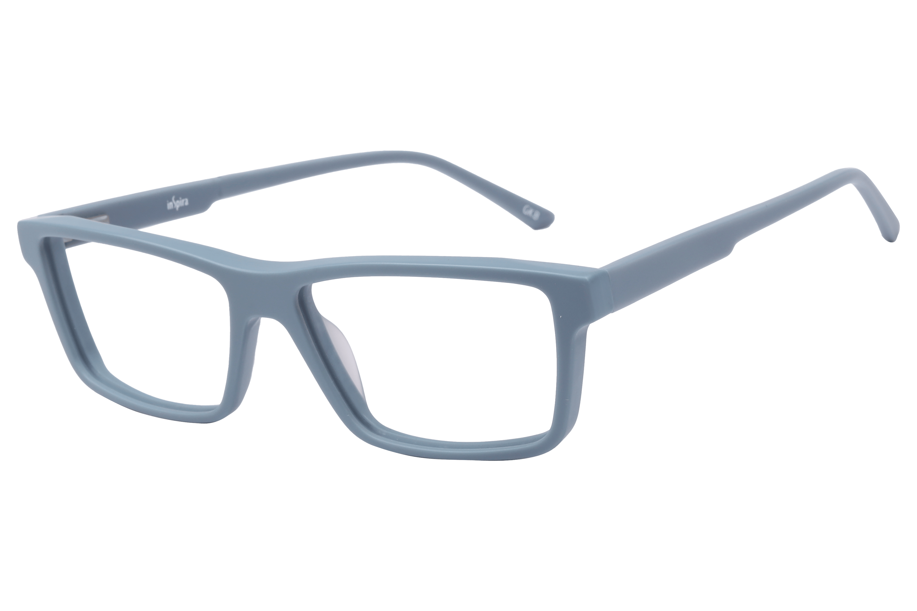 Inspira F2130 Frame Matt Grey Unisex Full Shell — Matt Grey frame