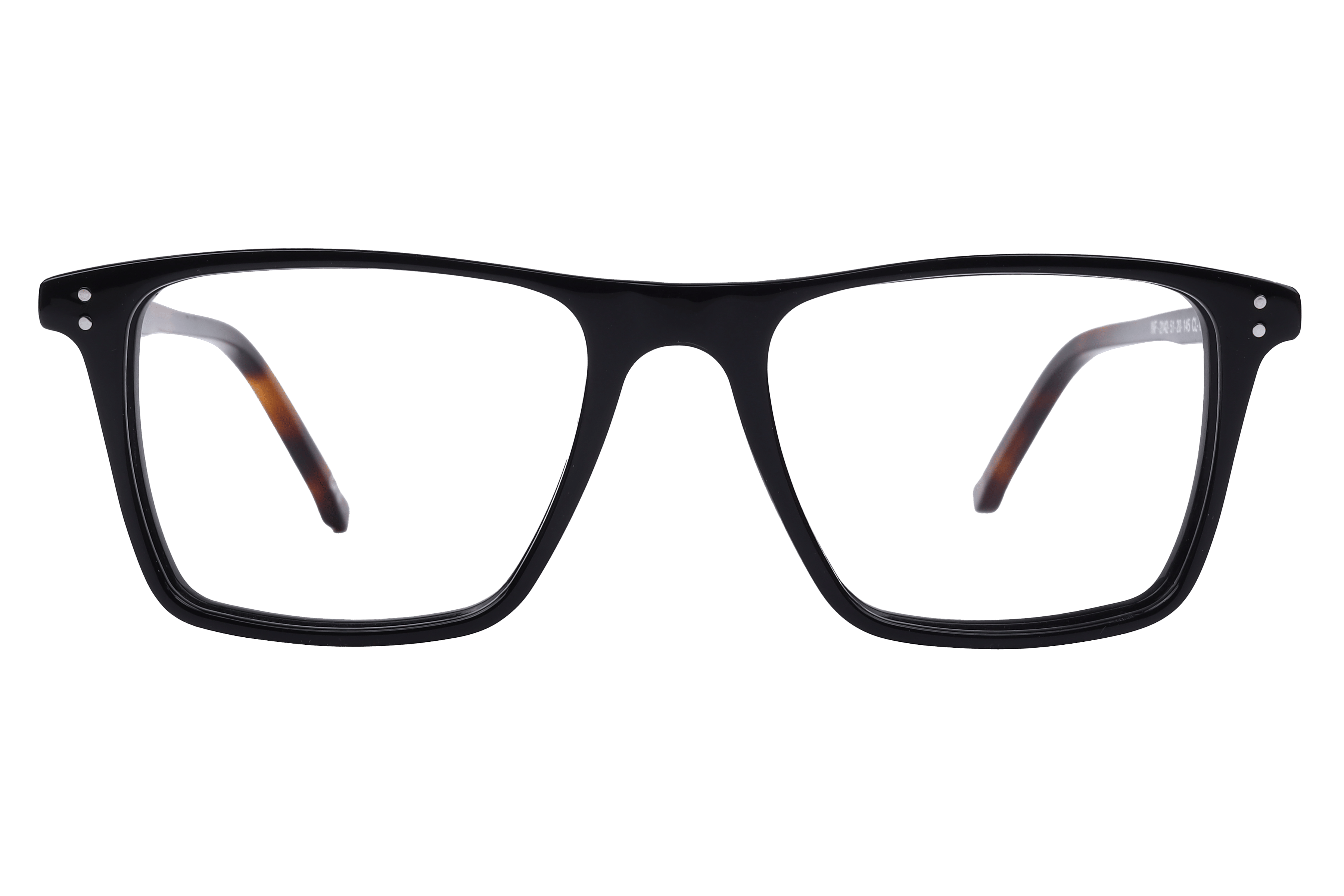 Inspira F2142 Frame Black Male Full Shell Frame — Black frame — view 2