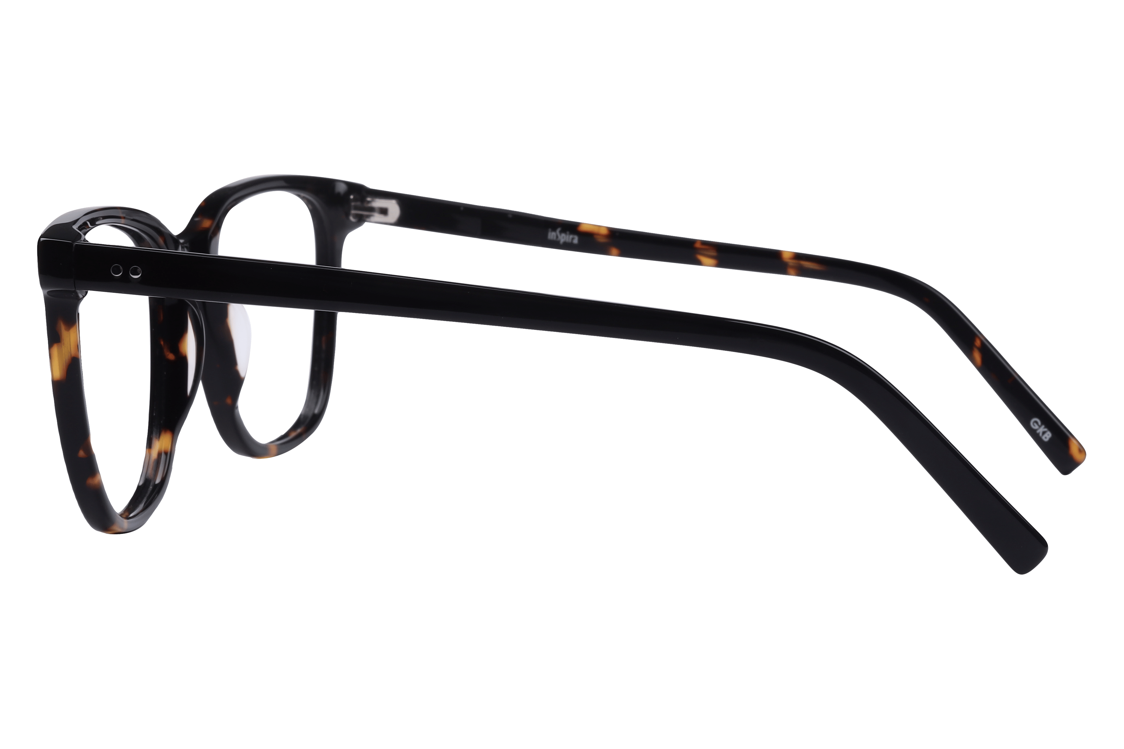 Inspira BOA1088 Frame Havana Male Full Shell Frame — Havana frame — view 3