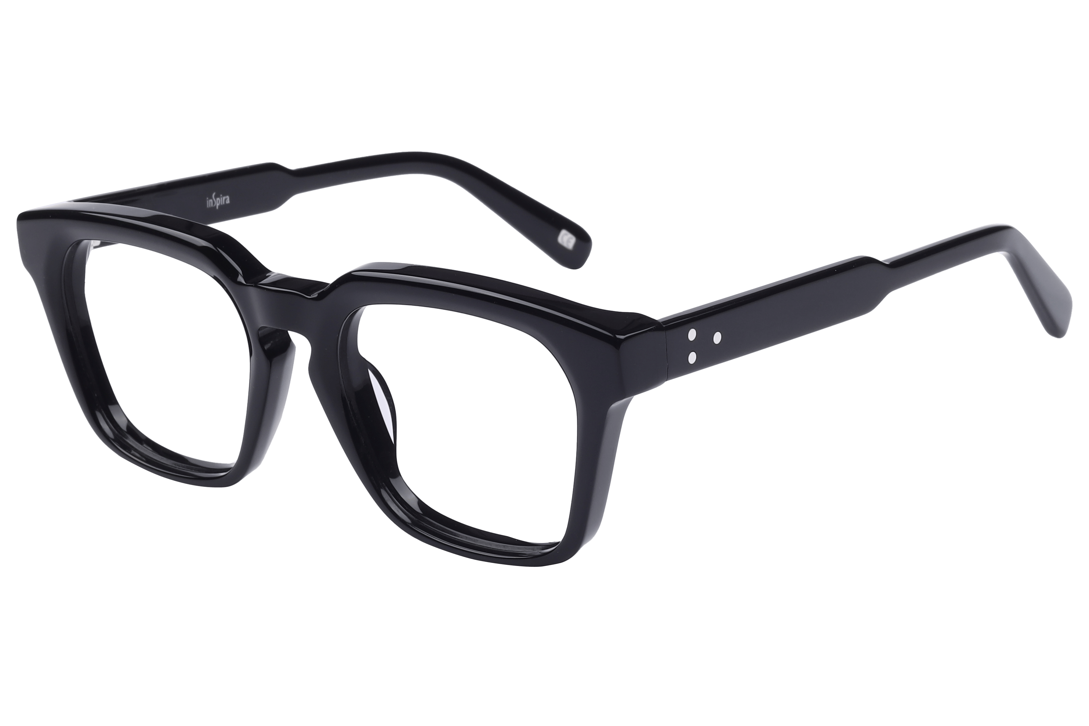 Inspira AS6511 Frame Black Male Full Shell — Black frame