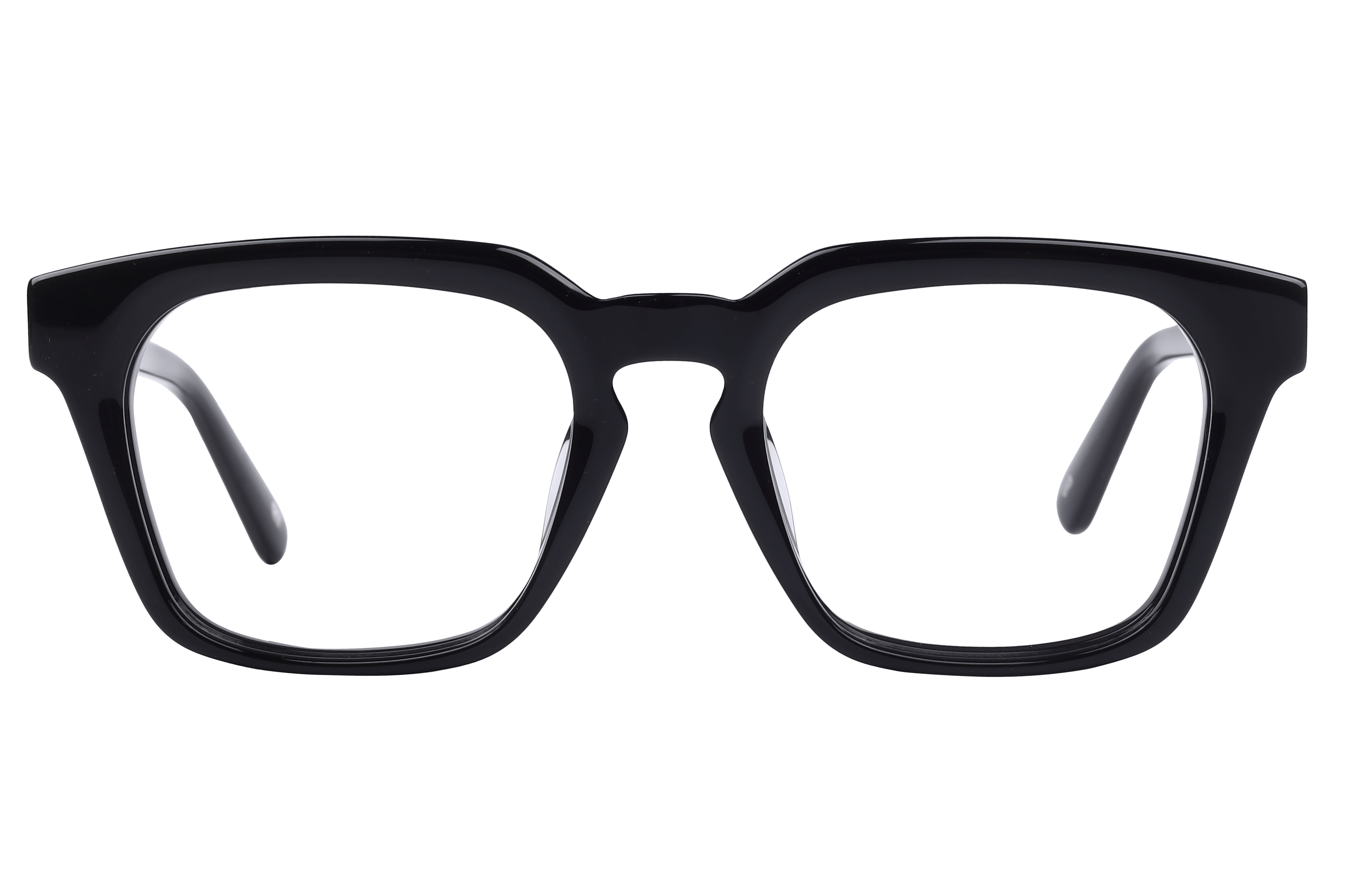Inspira AS6511 Frame Black Male Full Shell Frame — Black frame — view 2