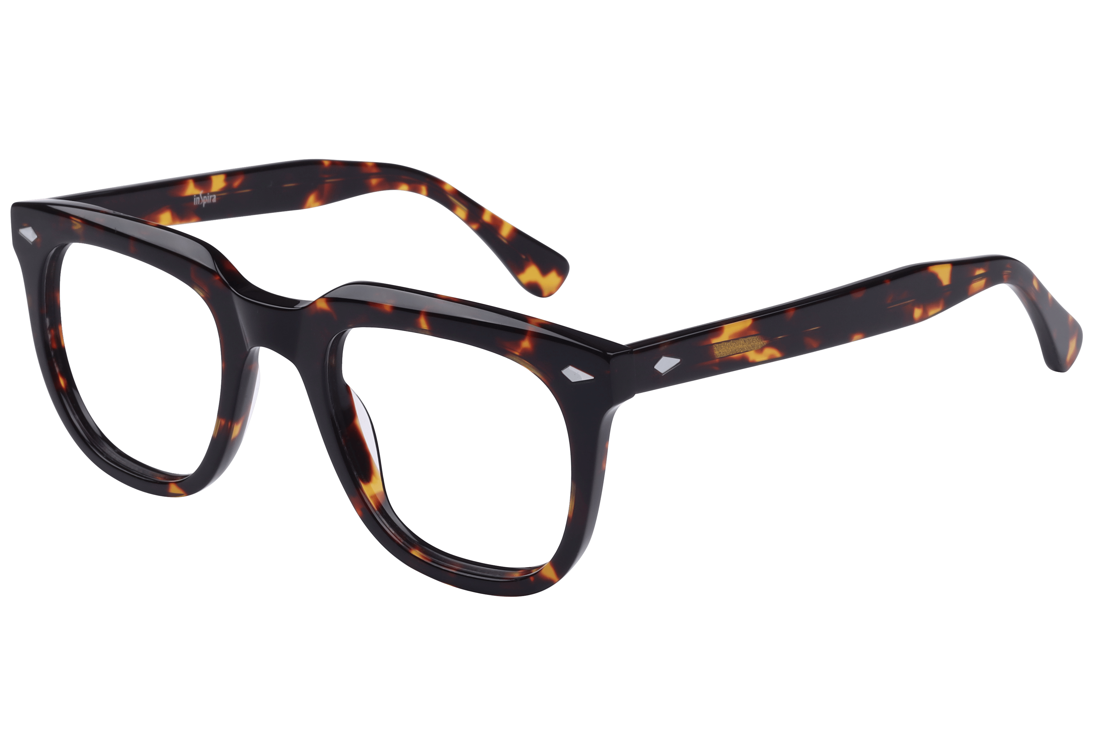 Inspira ASR3008 Frame Havana Male Full Shell — Havana frame