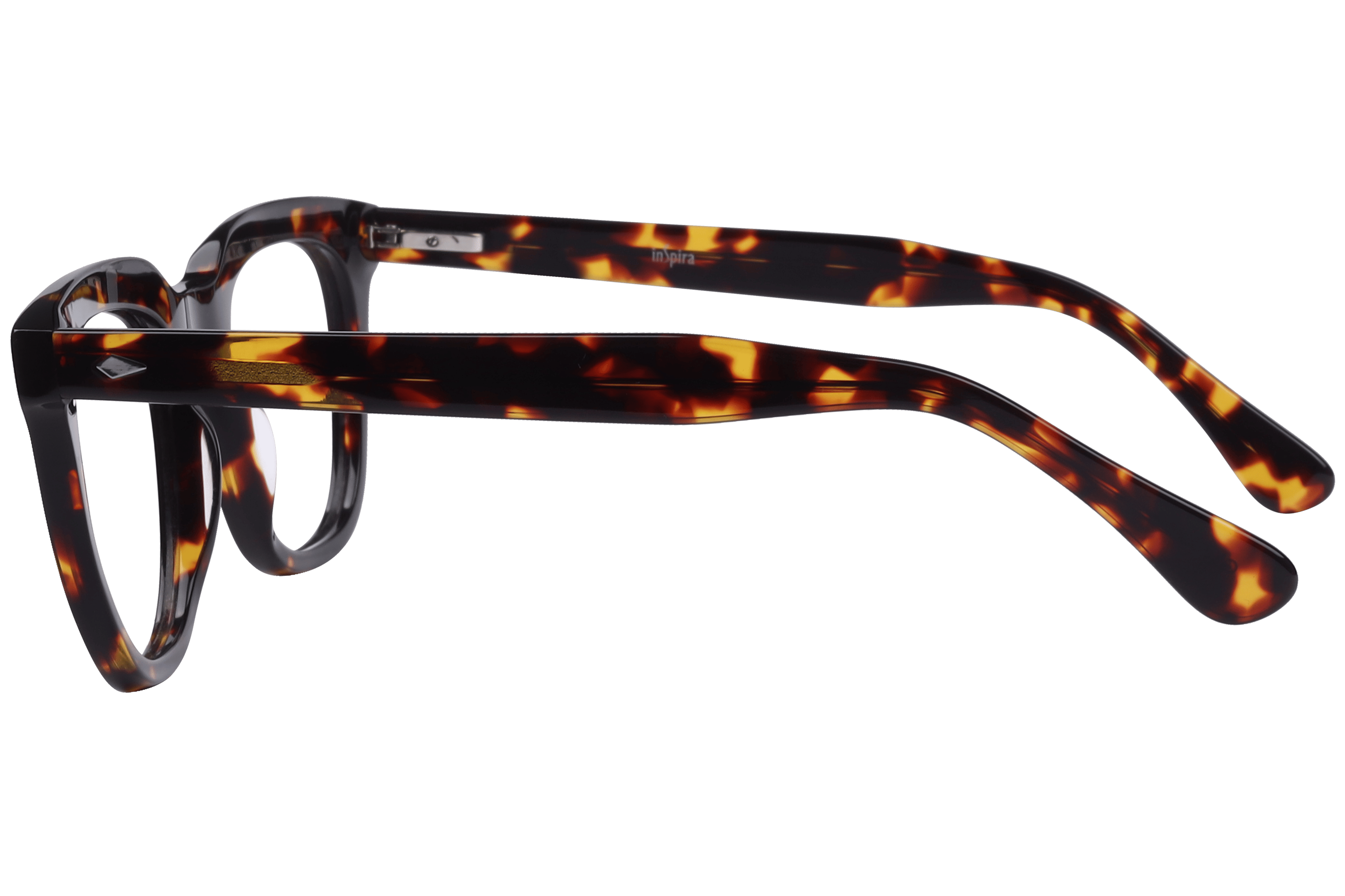 Inspira ASR3008 Frame Havana Male Full Shell Frame — Havana frame — view 3