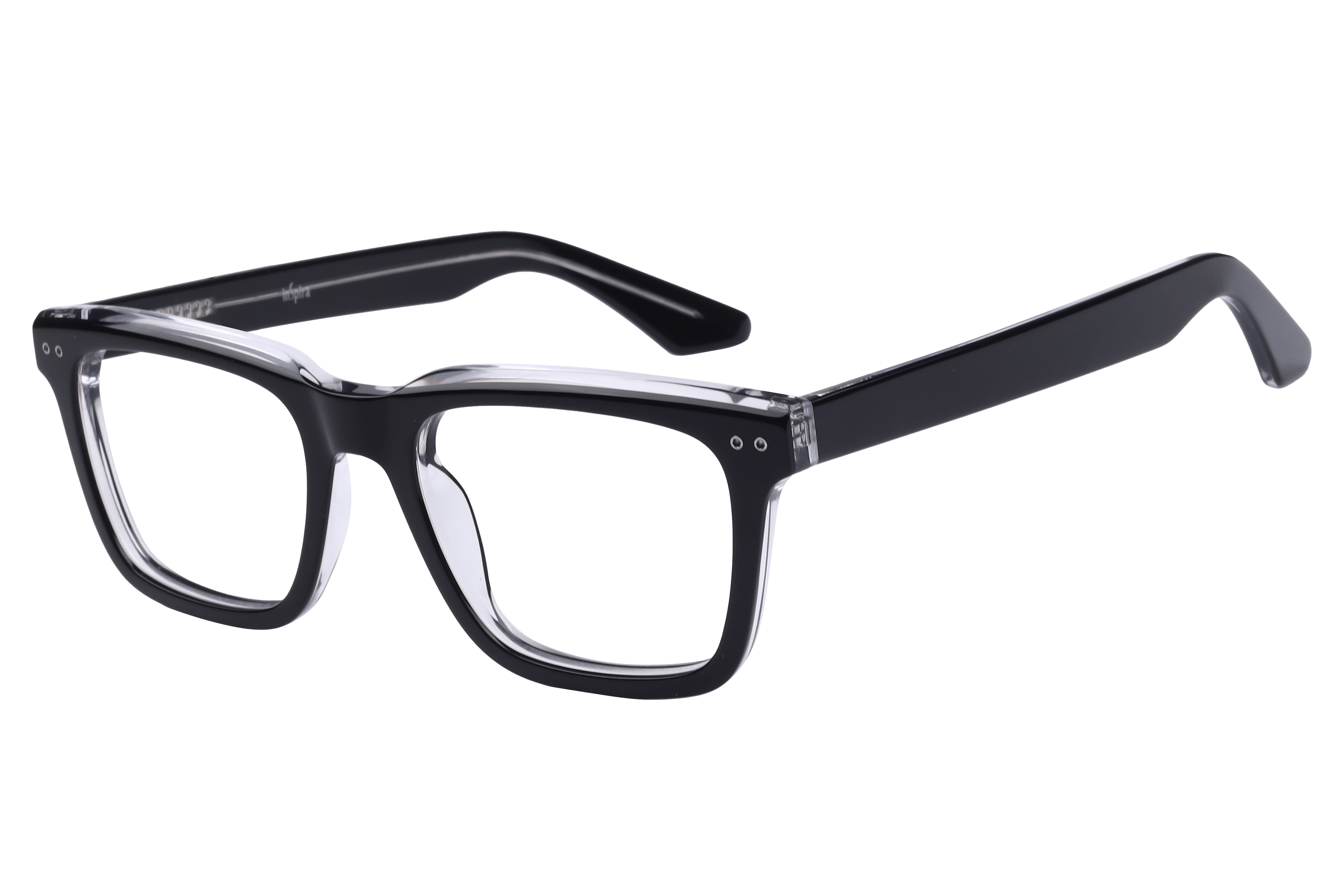 Inspira ASR3001 Frame Black Male Full Shell — Black frame