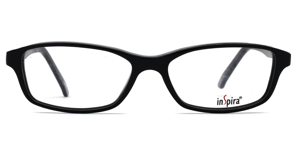 Inspira M-3227 Frame Black Unisex Full Shell — Black frame