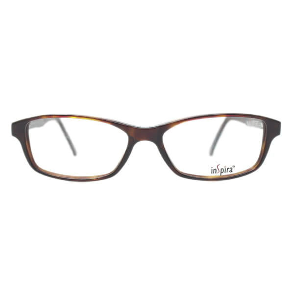 Inspira M-3227 Frame Brown Unisex Full Shell Frame — Brown frame — view 1