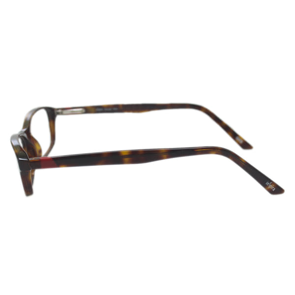 Inspira M-3227 Frame Brown Unisex Full Shell — Brown frame