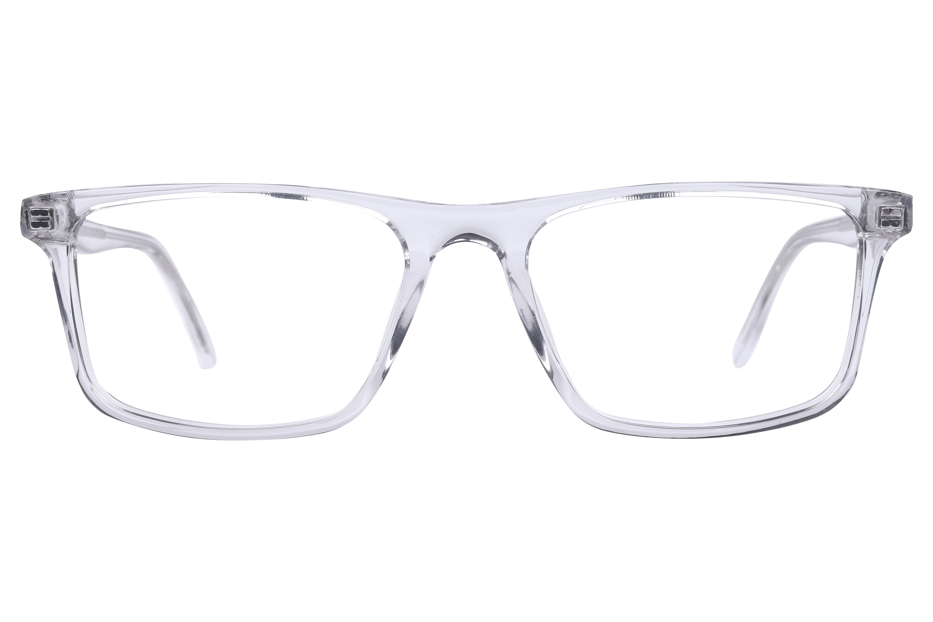 Inspira M.8050 Frame Transparent Unisex Full Shell — Transparent Blue frame