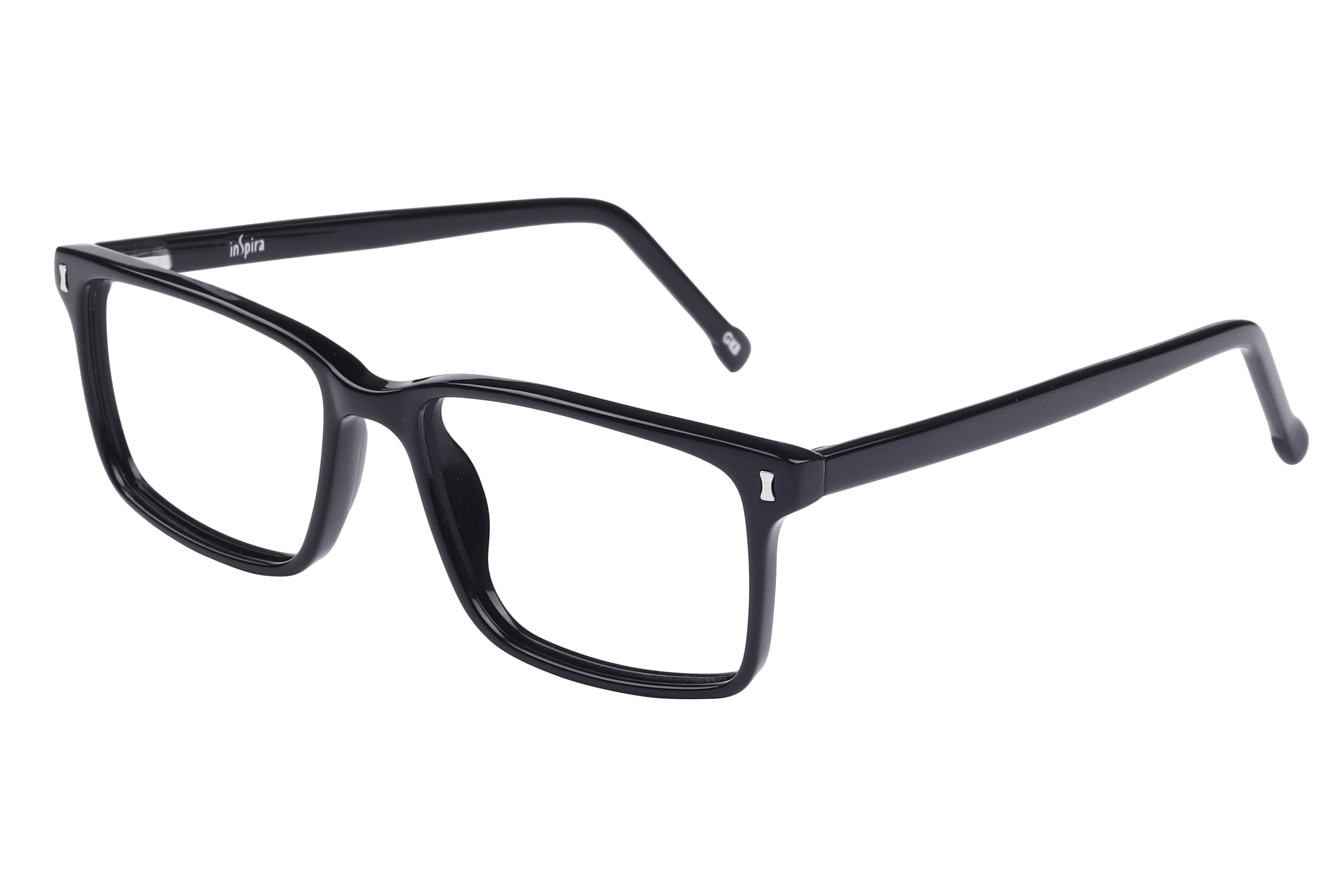Inspira M.8056 Frame Black Male Full Shell — Black frame