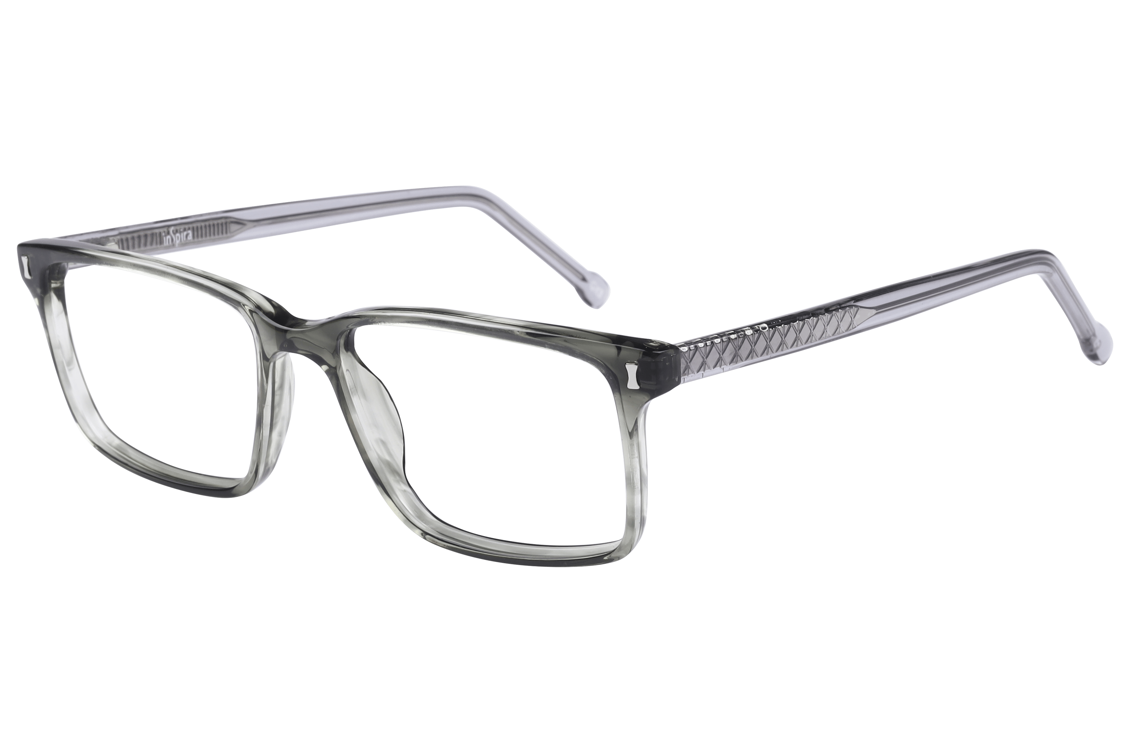 Inspira M.8056 Frame Transparent Green Male Full Shell — Transparent Green frame