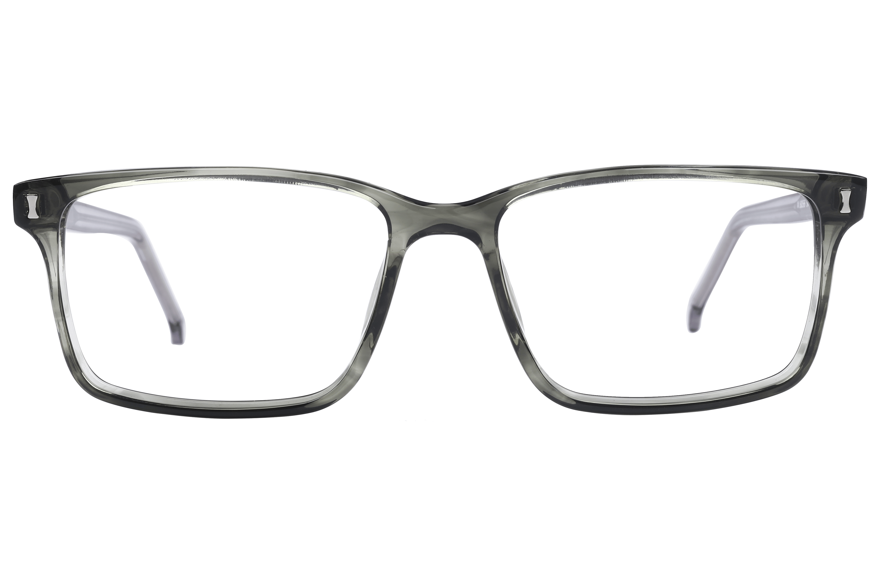 Inspira M.8056 Frame Transparent Green Male Full Shell Frame — Transparent Green frame — view 2