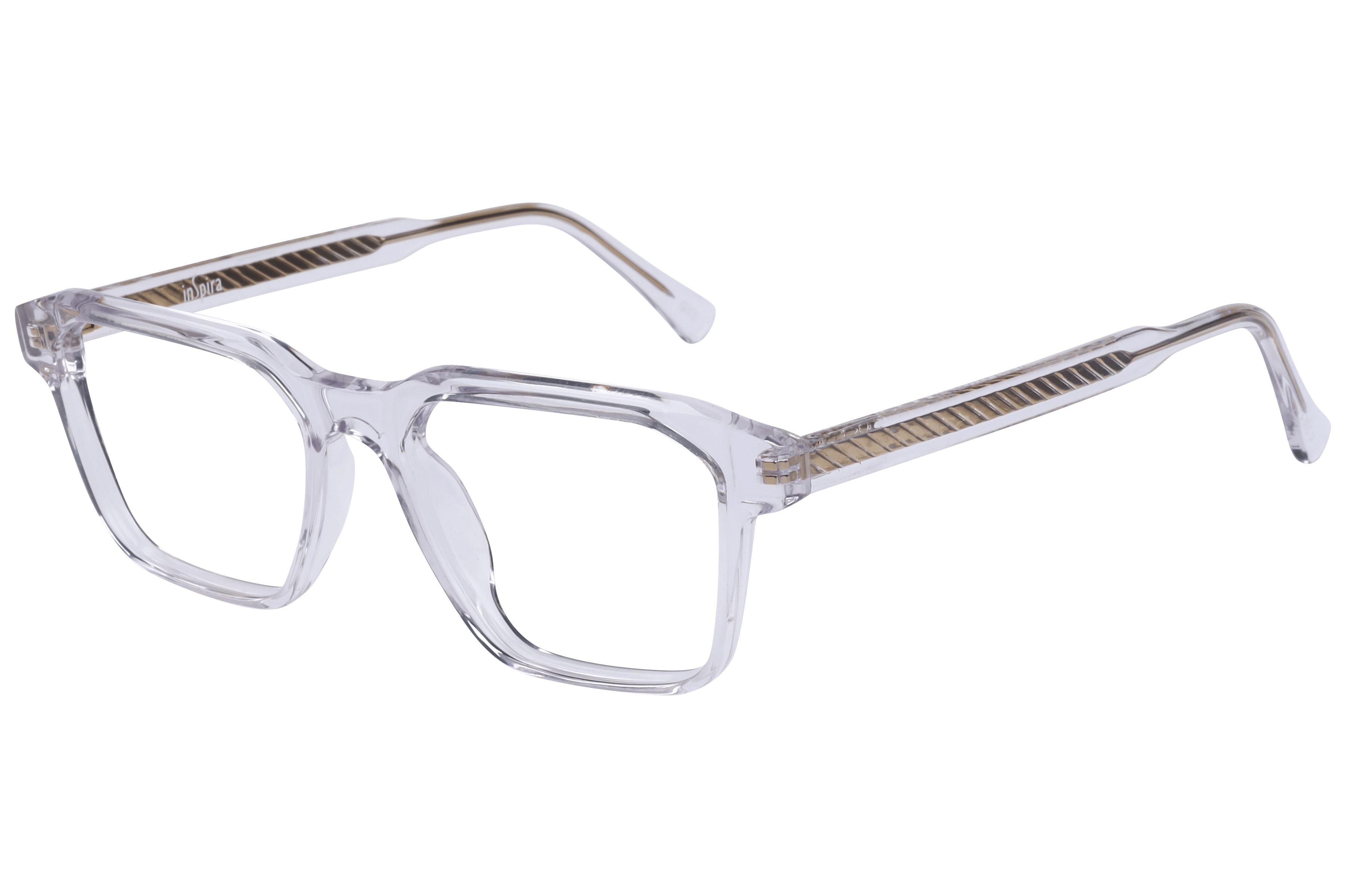 Inspira M.8064 Frame Transparent Male Full Shell — Transparent frame