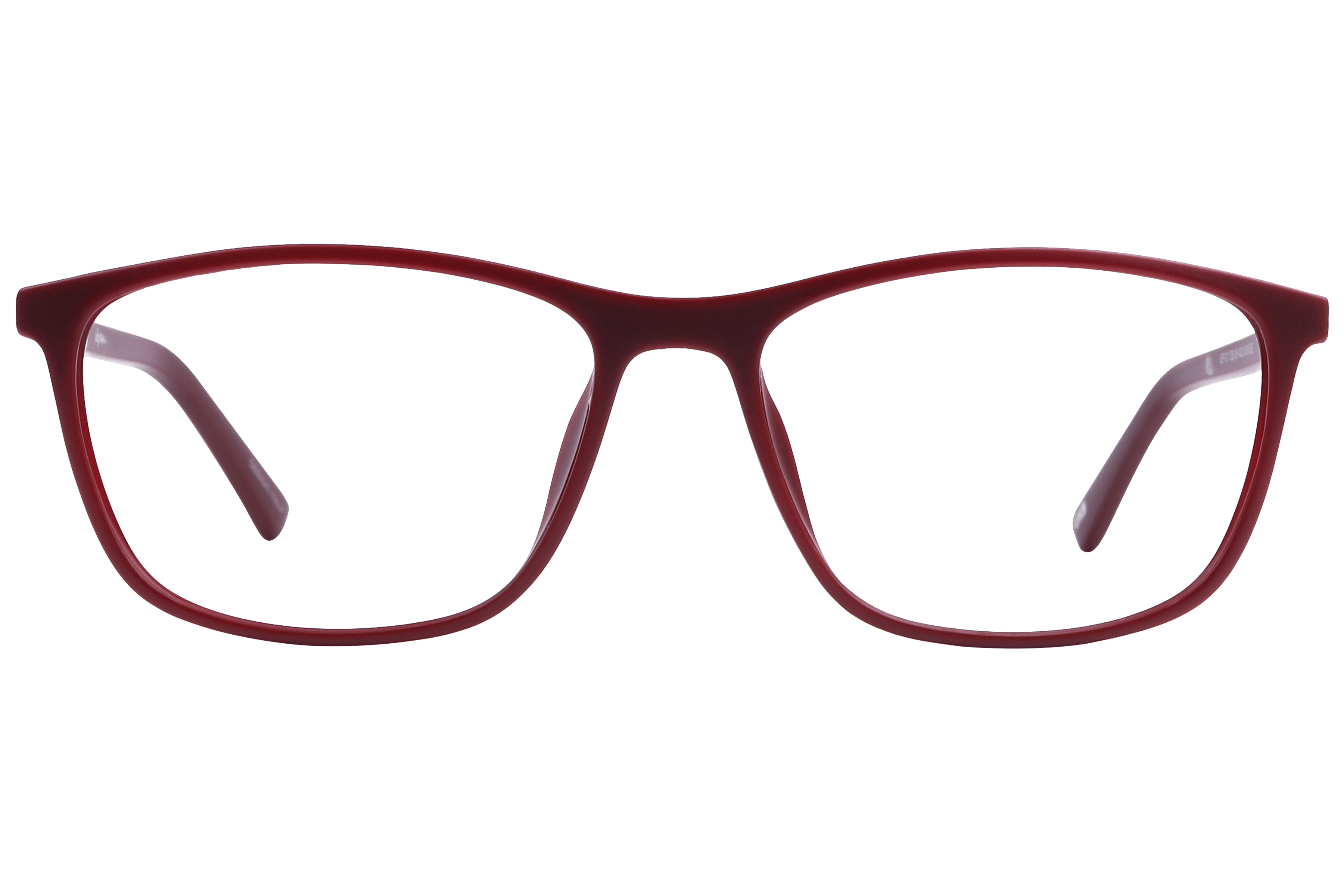 Inspira UF-111 Frame Maroon Unisex Full Shell Frame — Maroon frame — view 2