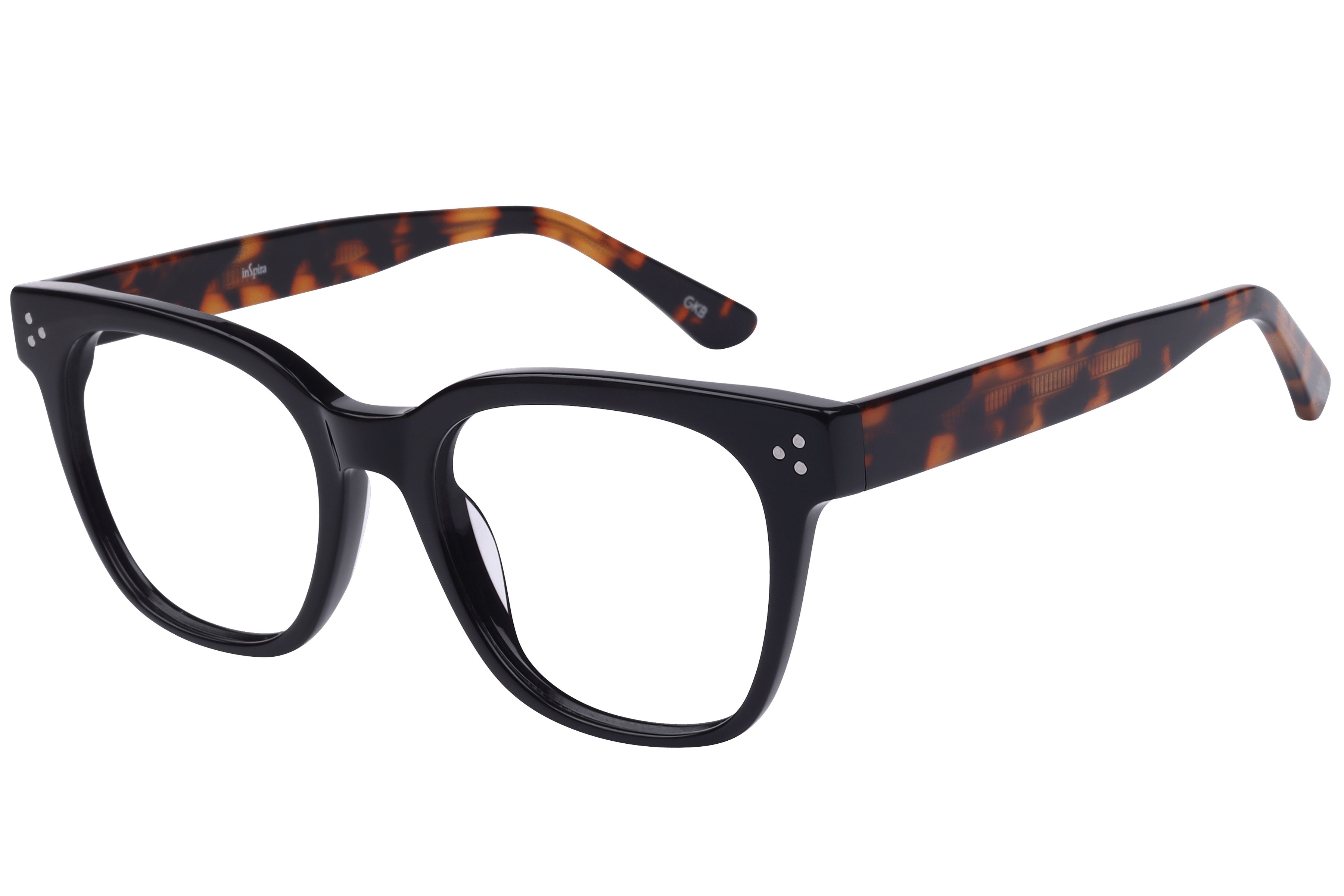 Inspira EC-3-426 Frame Black Unisex Full Shell — Black frame