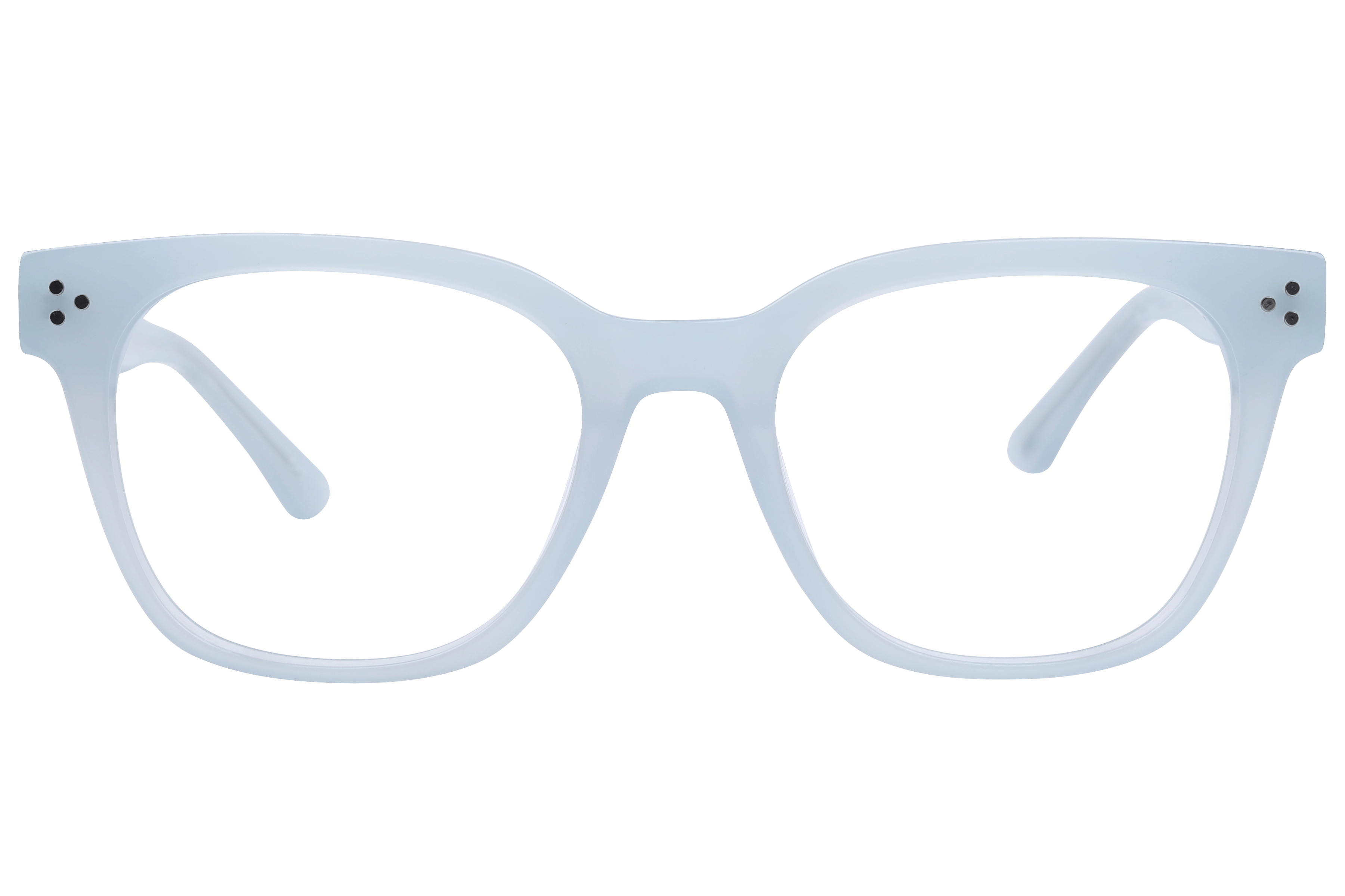 Inspira EC-3-426 Frame Sky Blue Unisex Full Shell Frame — Sky Blue frame — view 2