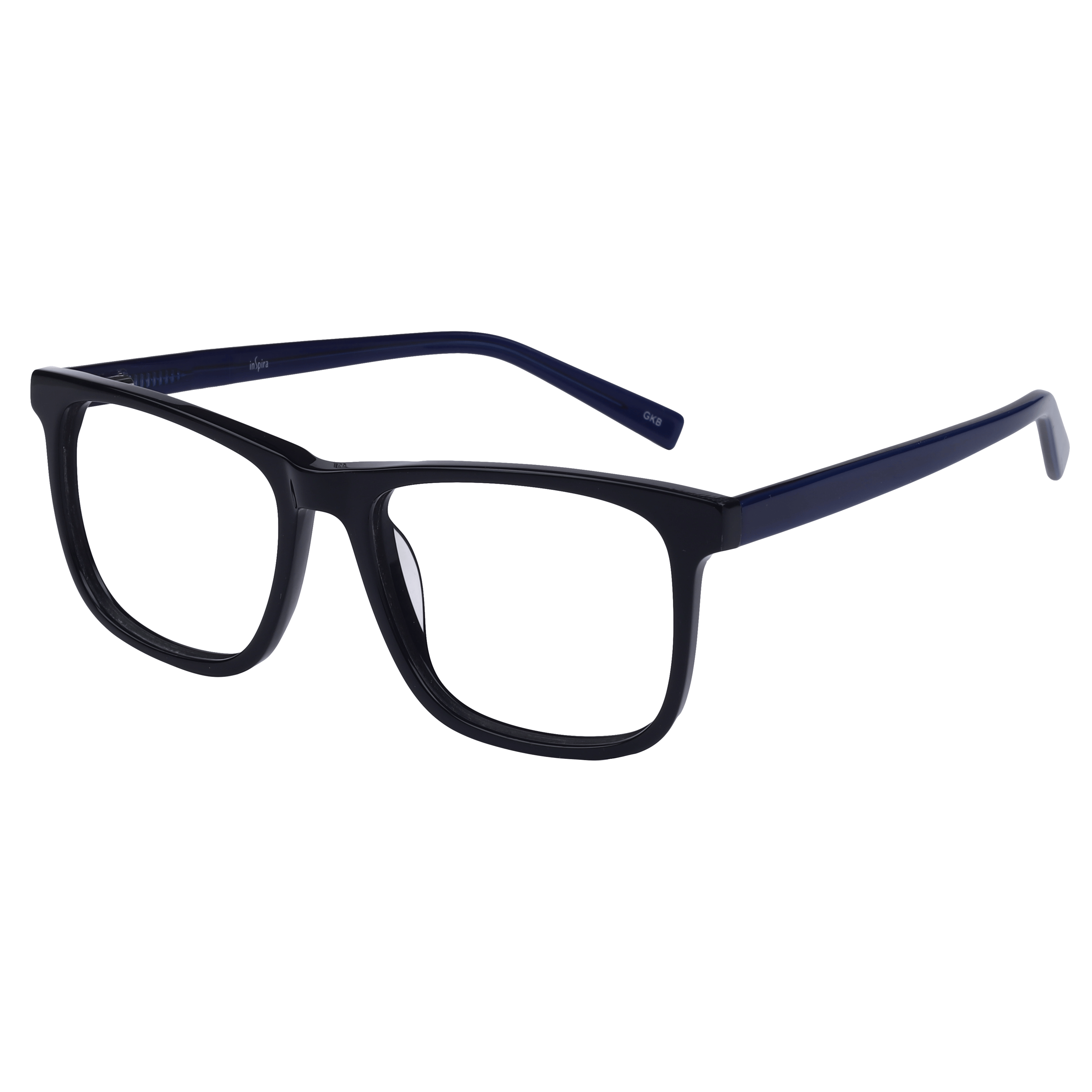 Inspira K7006 Frame Blue Male Full Shell — Blue frame