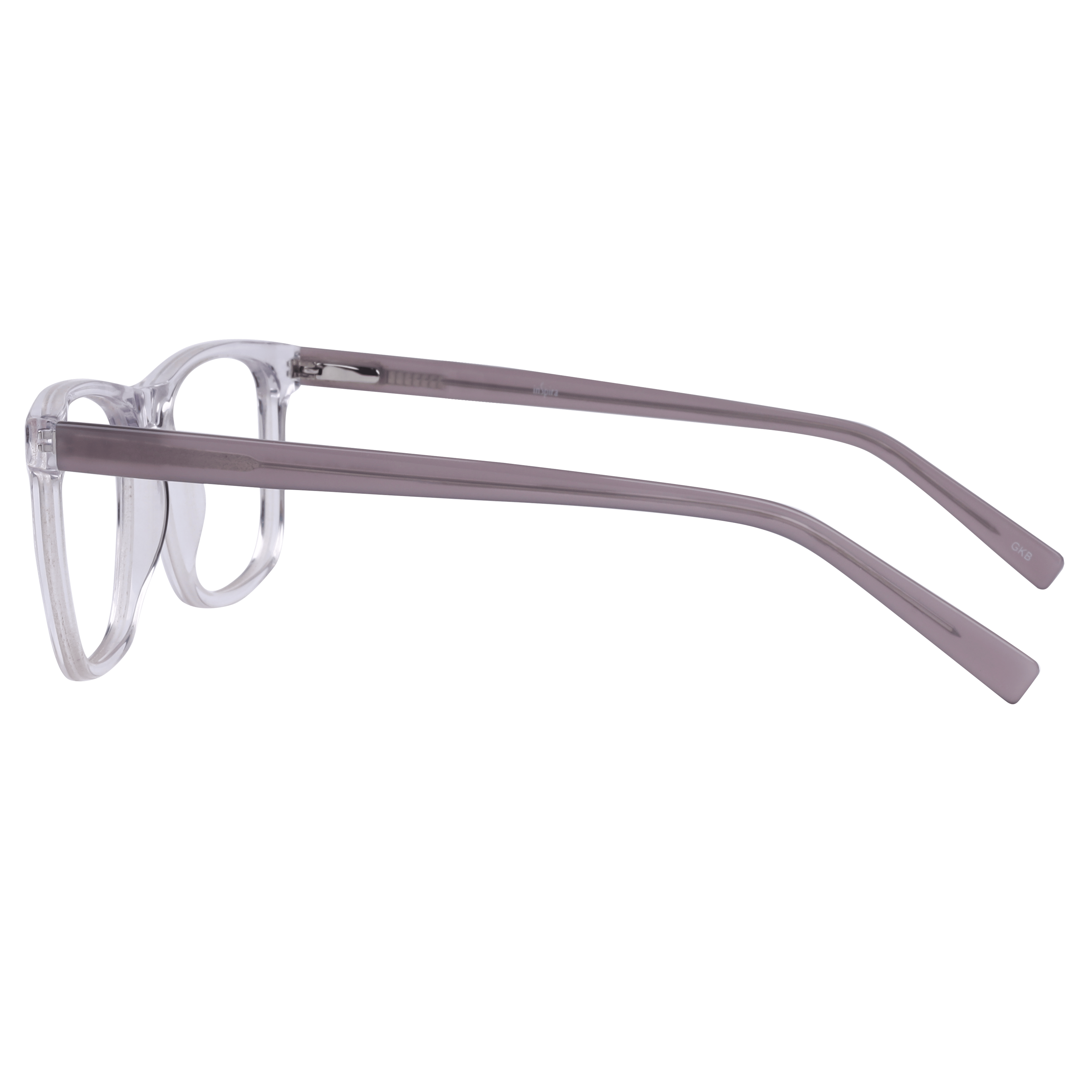 Inspira K7006 Frame Transparent Male Full Shell Frame — Transparent frame — view 3