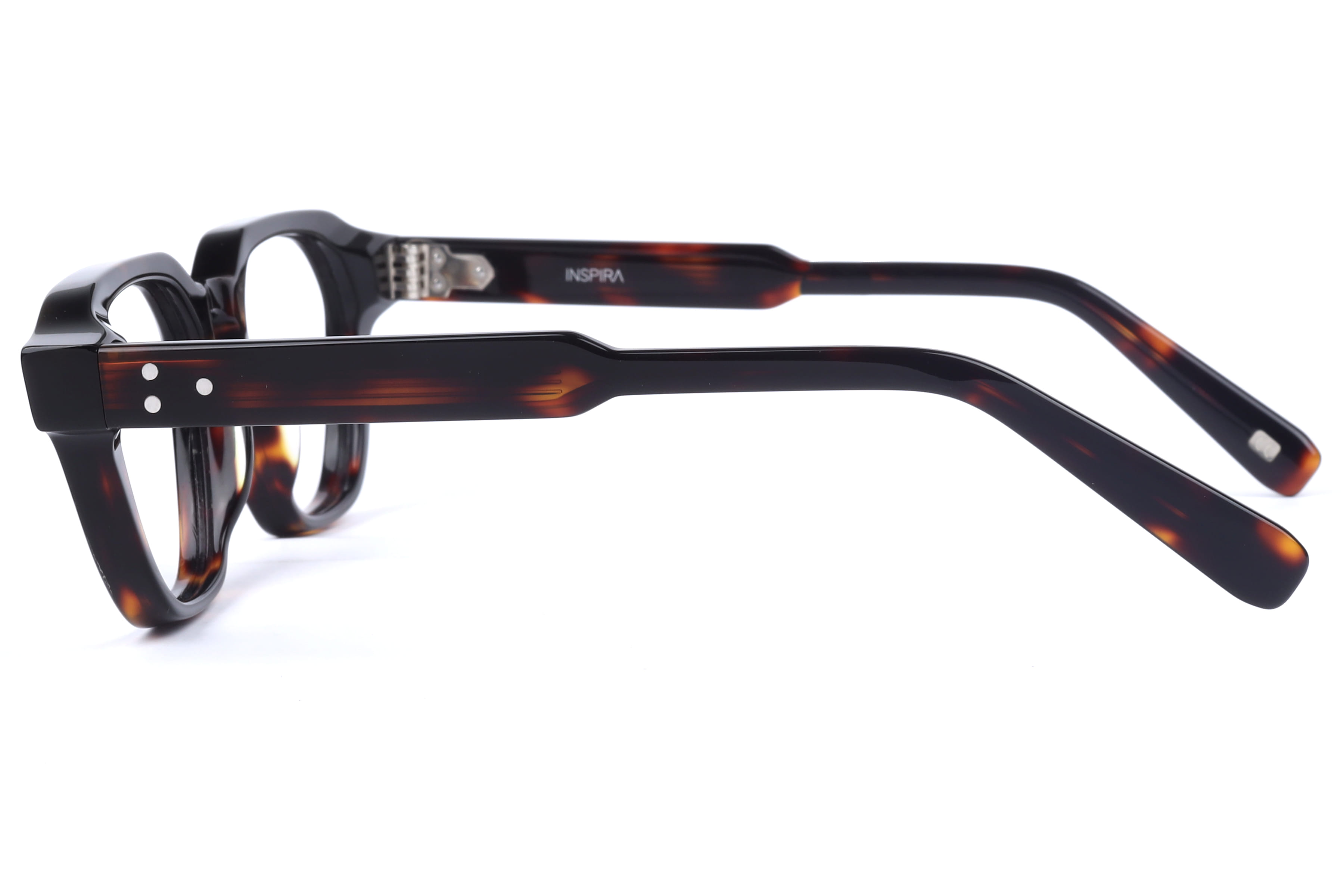 Inspira AS6501 Frame Havana Unisex Full Shell Frame — Havana frame — view 3