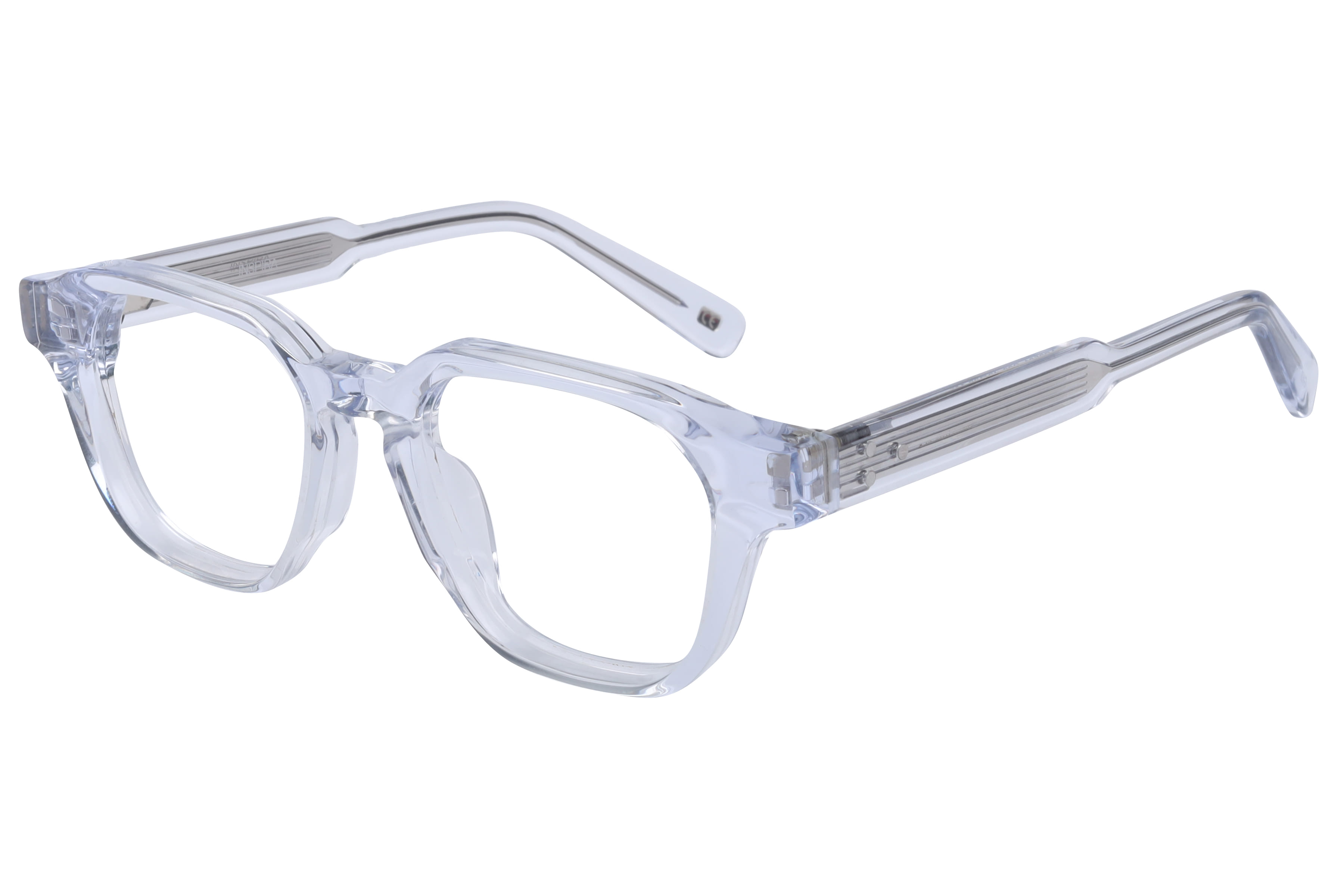 Inspira AS6501 Frame Transparent Unisex Full Shell Frame — Transparent frame — view 1