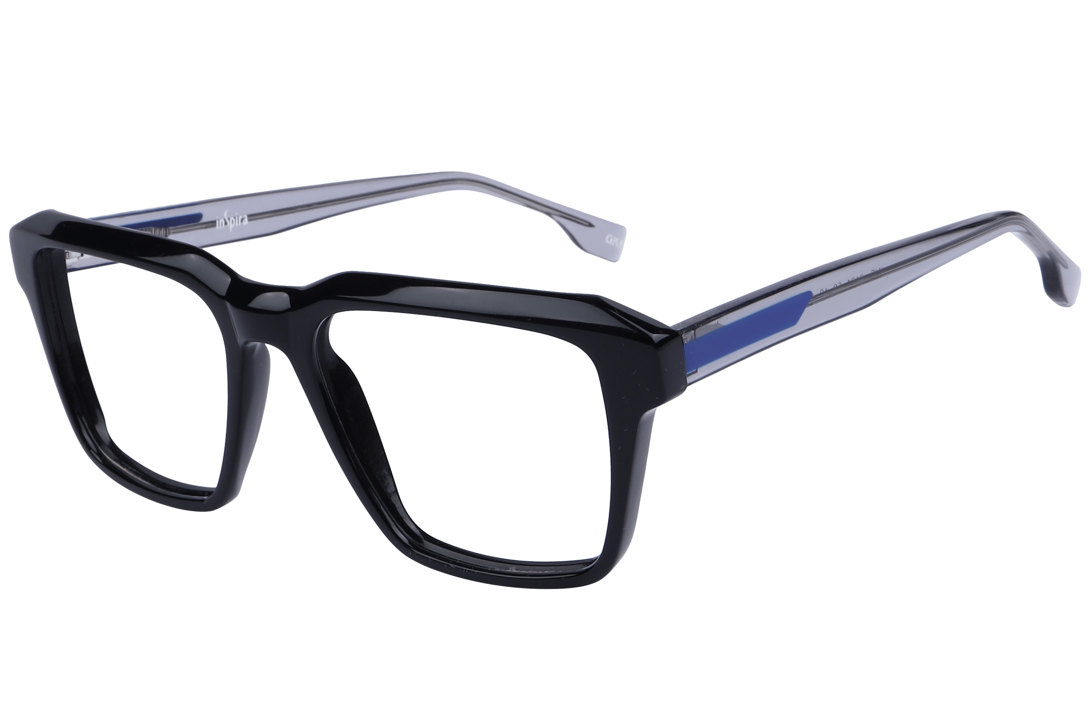Inspira F2101 Frame Black Male Full Shell — Black frame