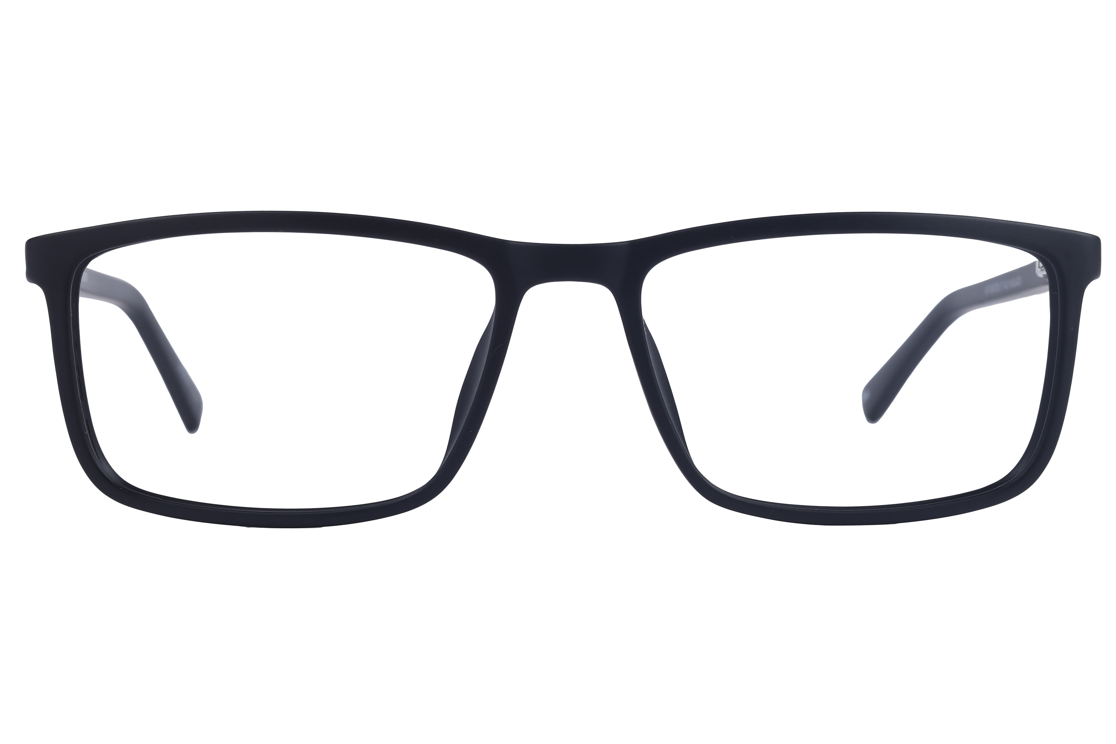 Inspira UF-106 Frame Matt Black Unisex Full Shell — Orange frame