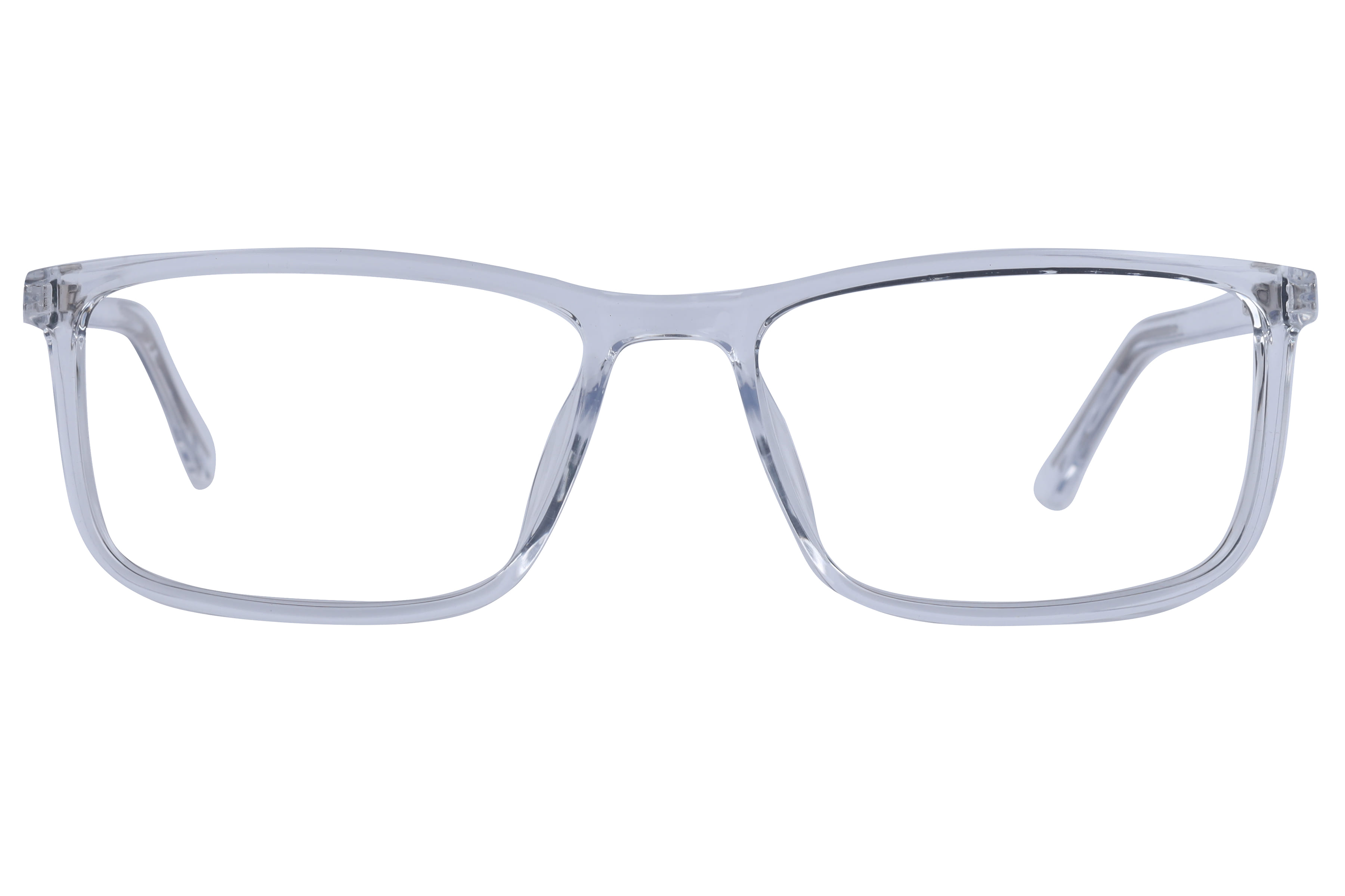 Inspira UF-106 Frame Transparent Unisex Full Shell — Orange frame
