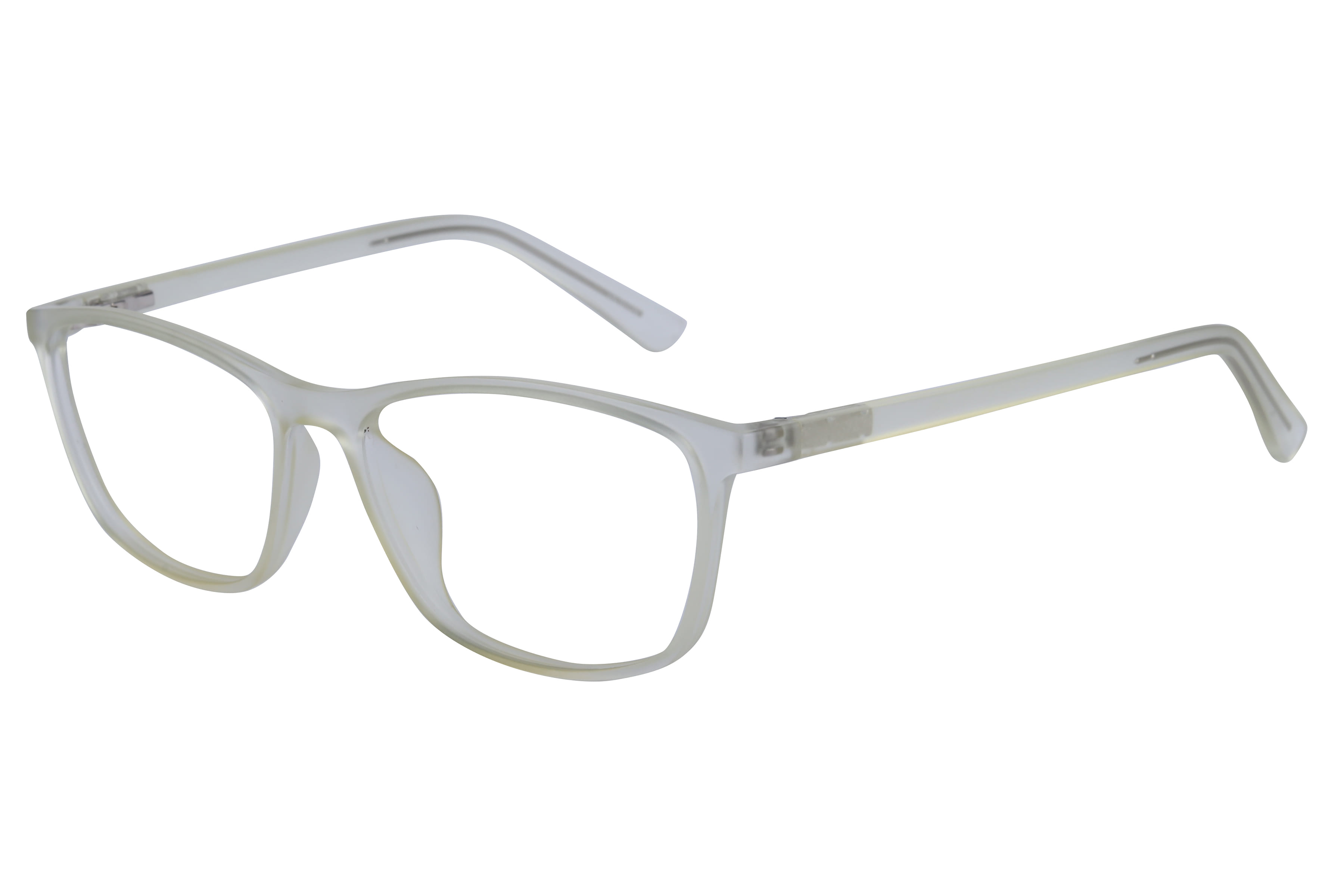 Inspira UF-111 Frame Transparent Yellow Unisex Full Shell Frame — Transparent Yellow frame — view 1