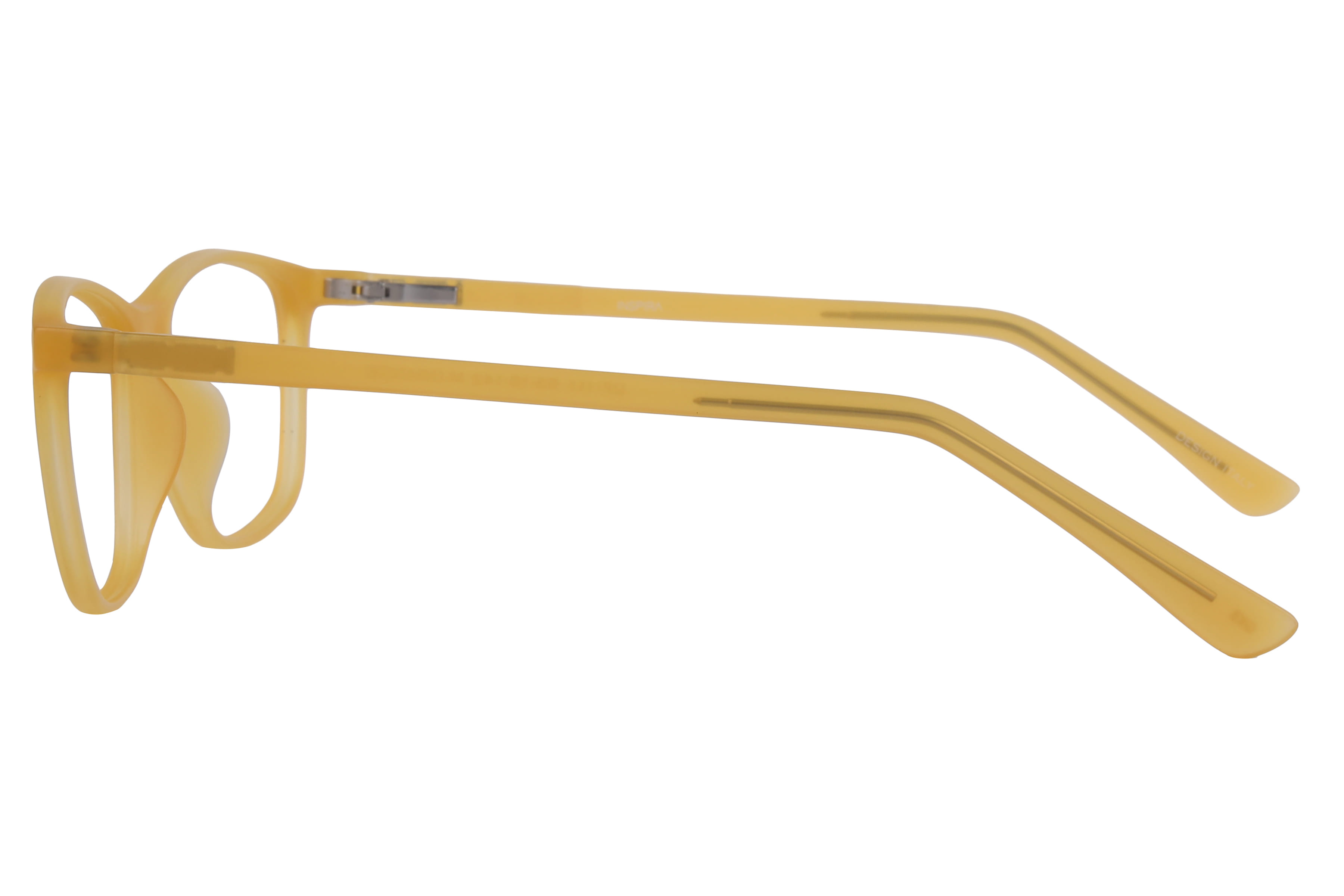Inspira UF-111 Frame Orange Unisex Full Shell Frame — Orange frame — view 3