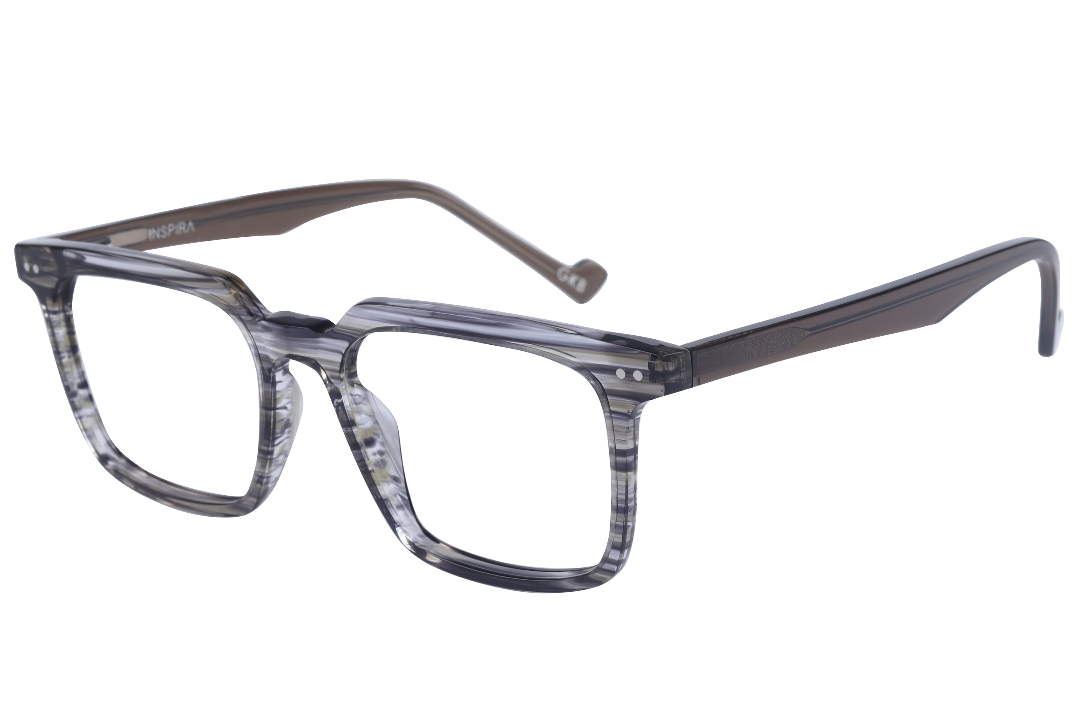 Inspira 13117 XW-143 Frame Havana Male Full Shell Frame — Havana frame — view 1