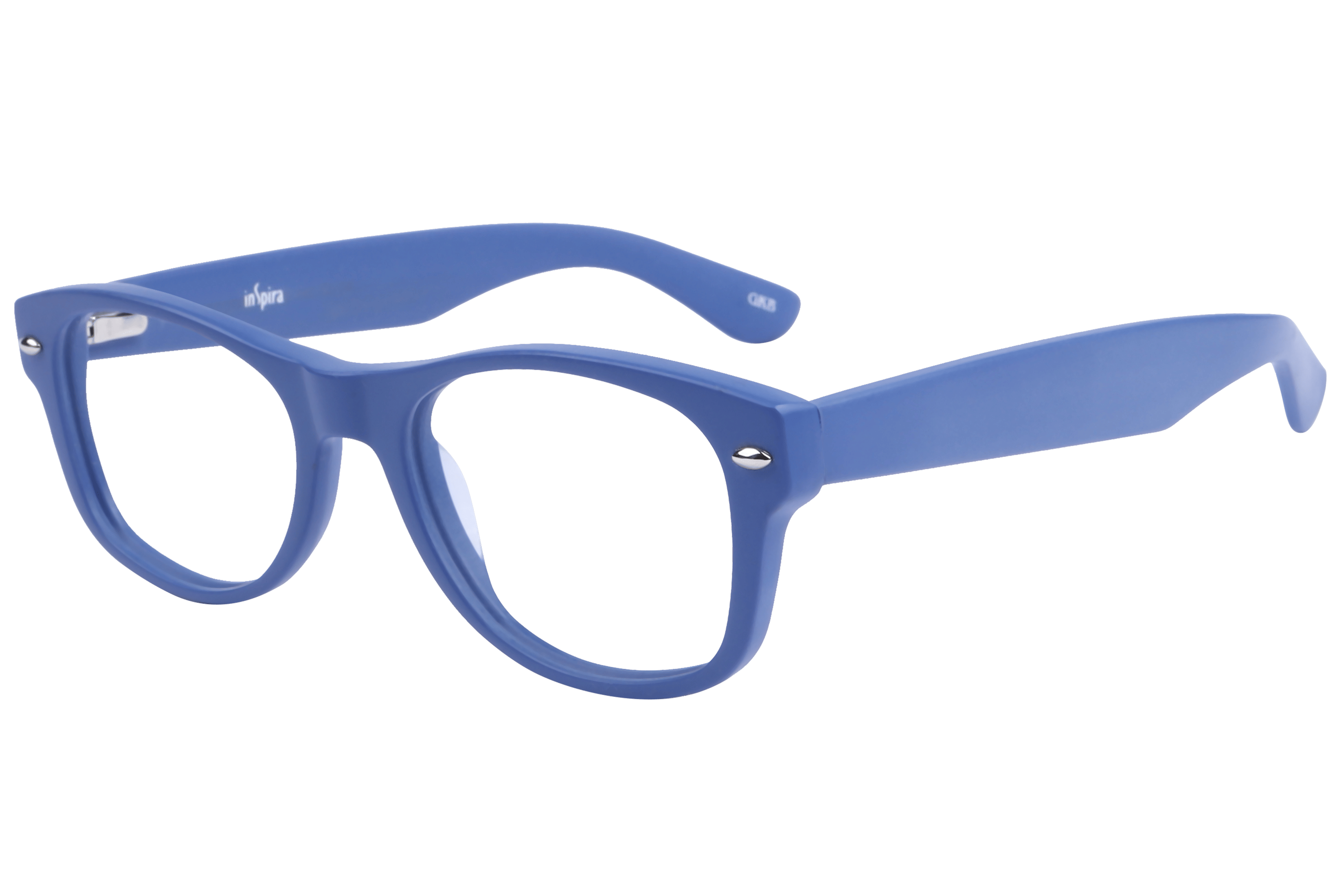 Inspira F2092 Frame Matt Blue Unisex Full Shell — Matt Blue frame