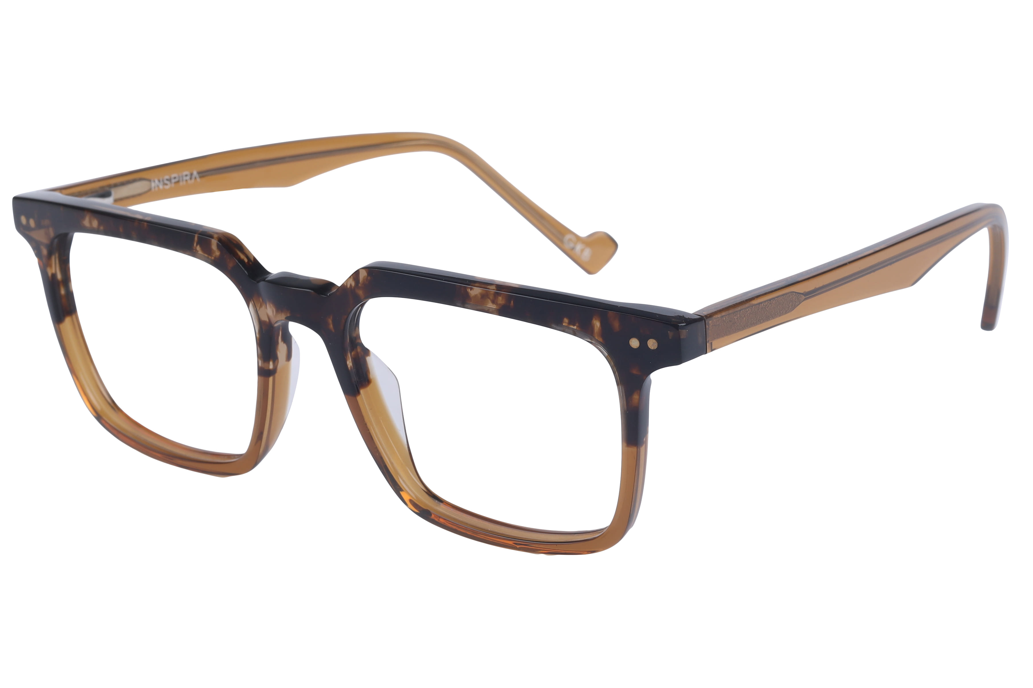 Inspira 13117 XW-143 Frame Havana Male Full Shell Frame — Havana frame — view 1