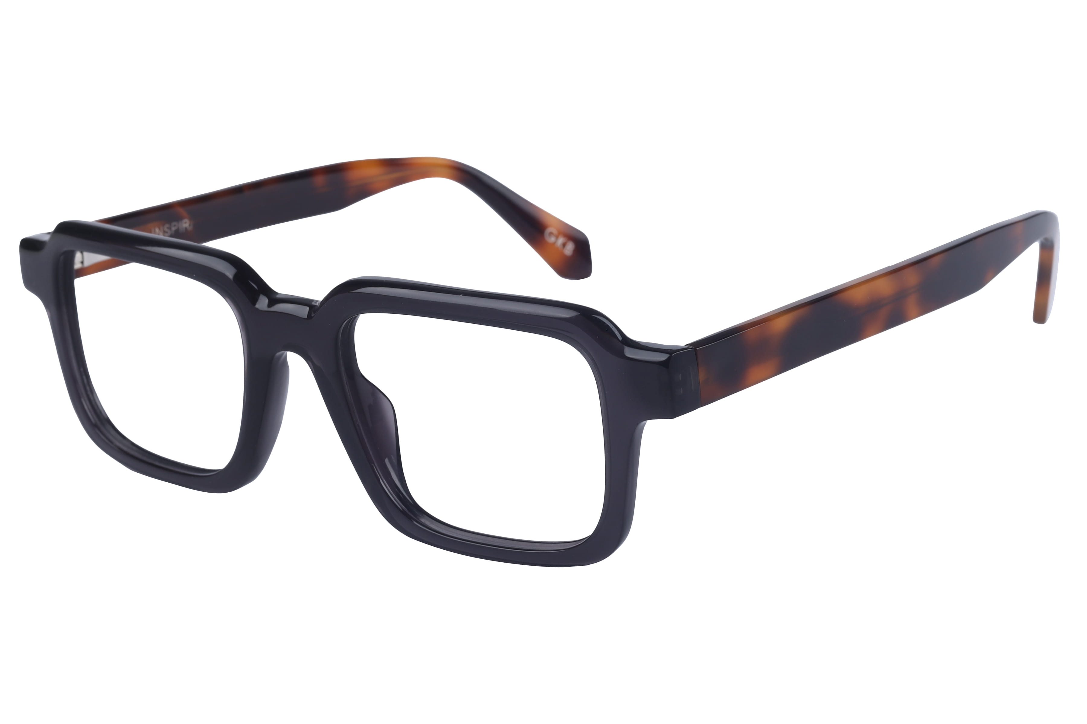 Inspira 13123 XW-148 Frame Transparent Grey Male Full Shell Frame — Transparent Grey frame — view 1