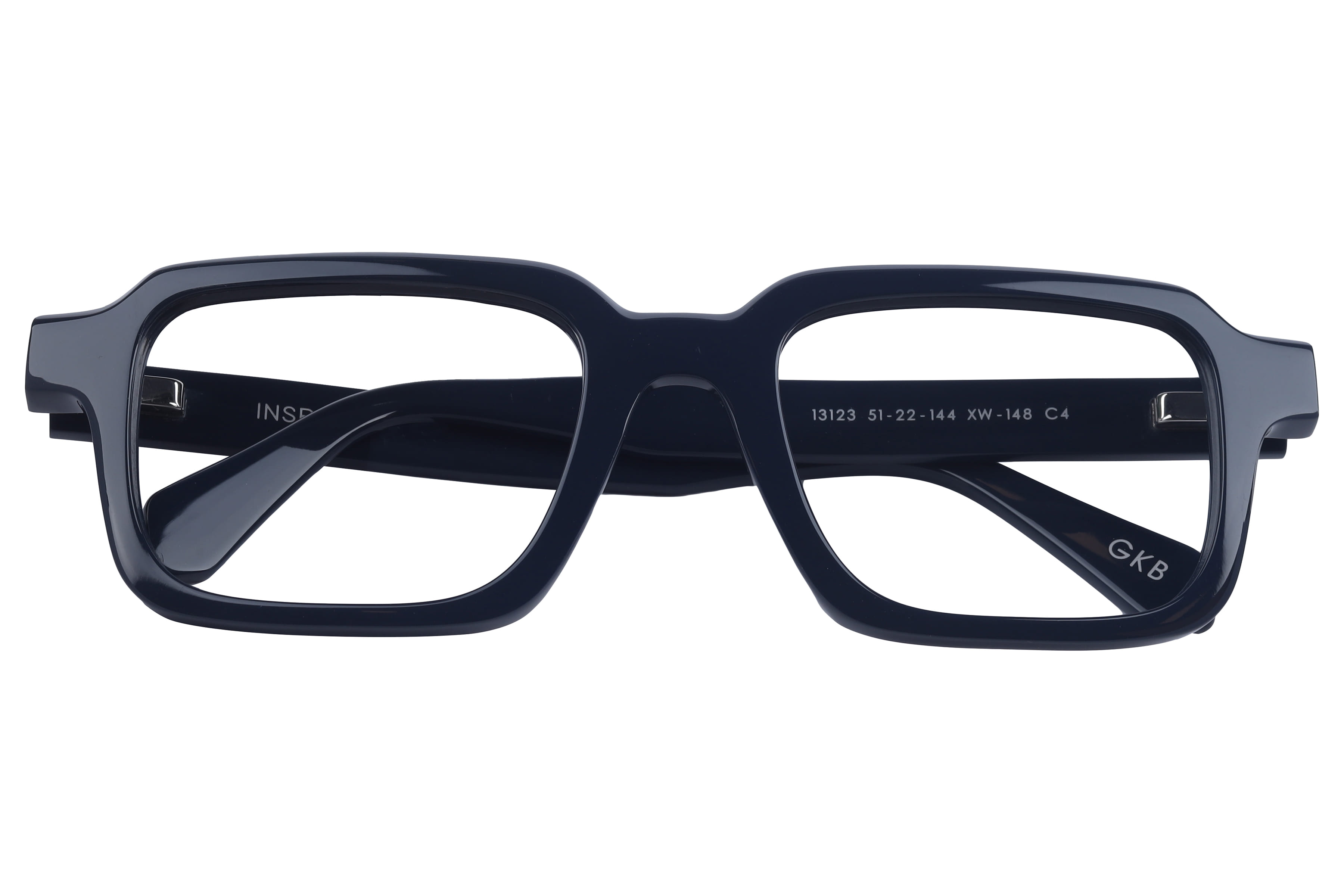 Inspira 13123 XW-148 Frame Blue Male Full Shell Frame — Blue frame — view 3