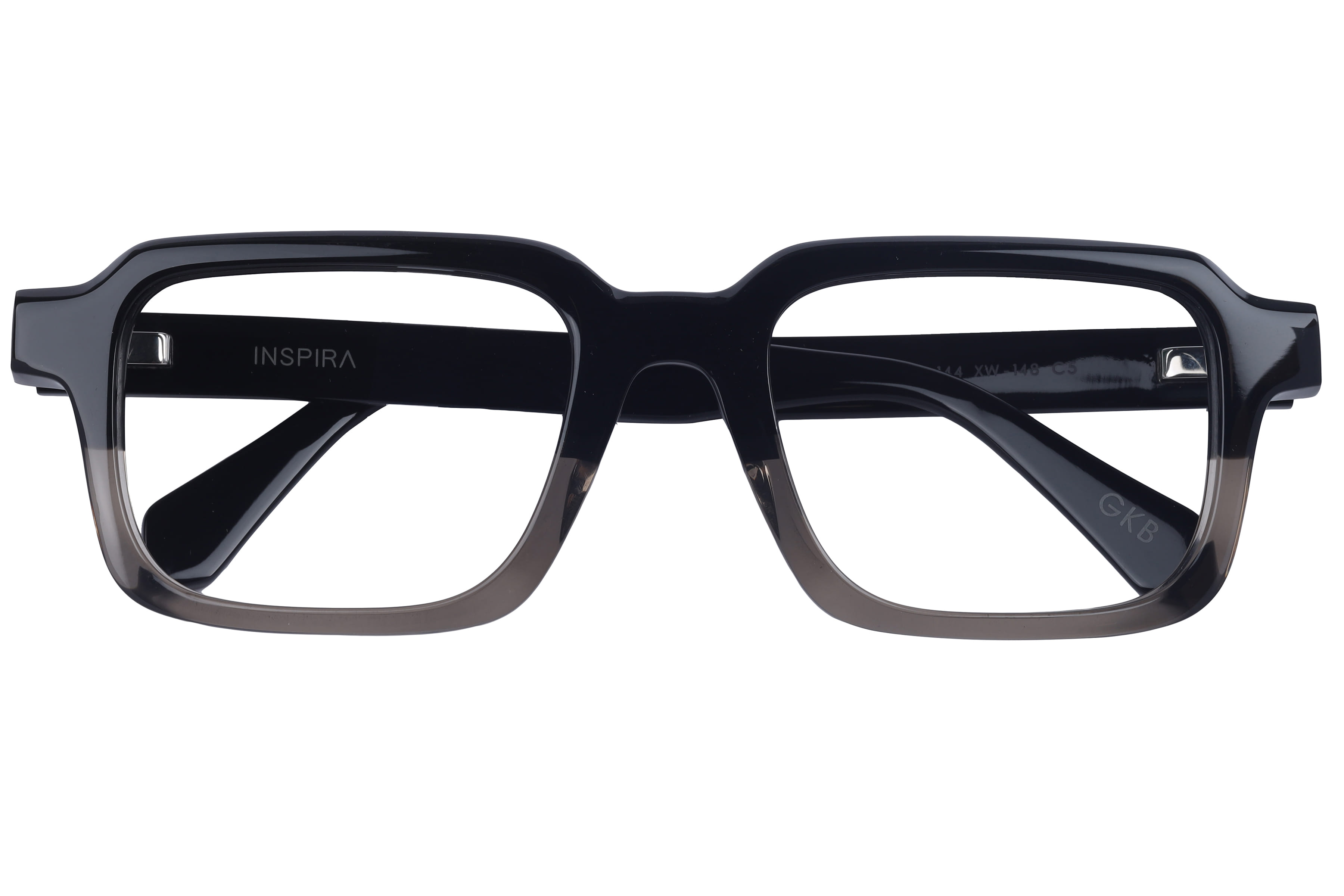 Inspira 13123 XW-148 Frame Black Male Full Shell Frame — Black frame — view 3