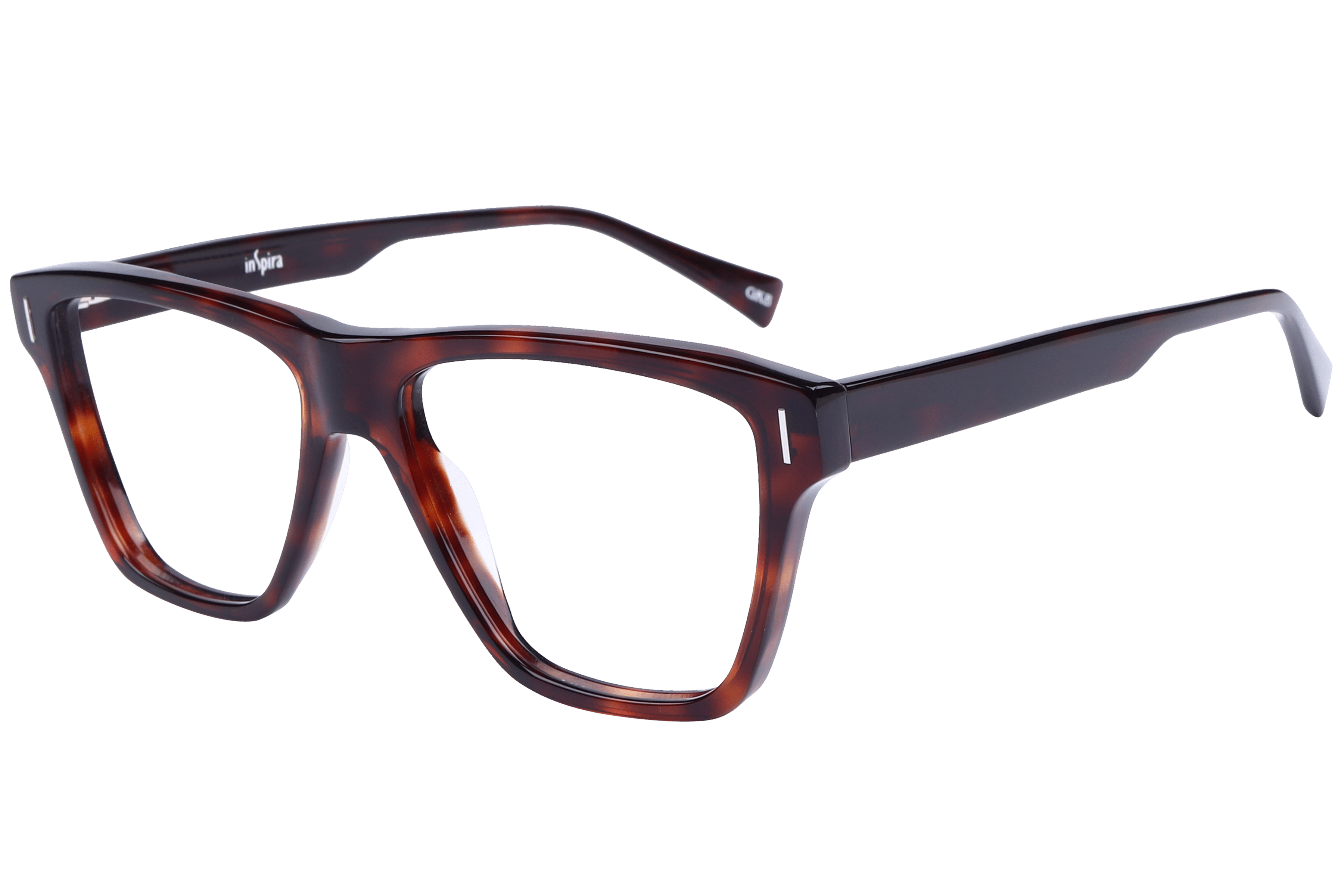 Inspira F2090 Frame Havana Male Full Shell — Havana frame