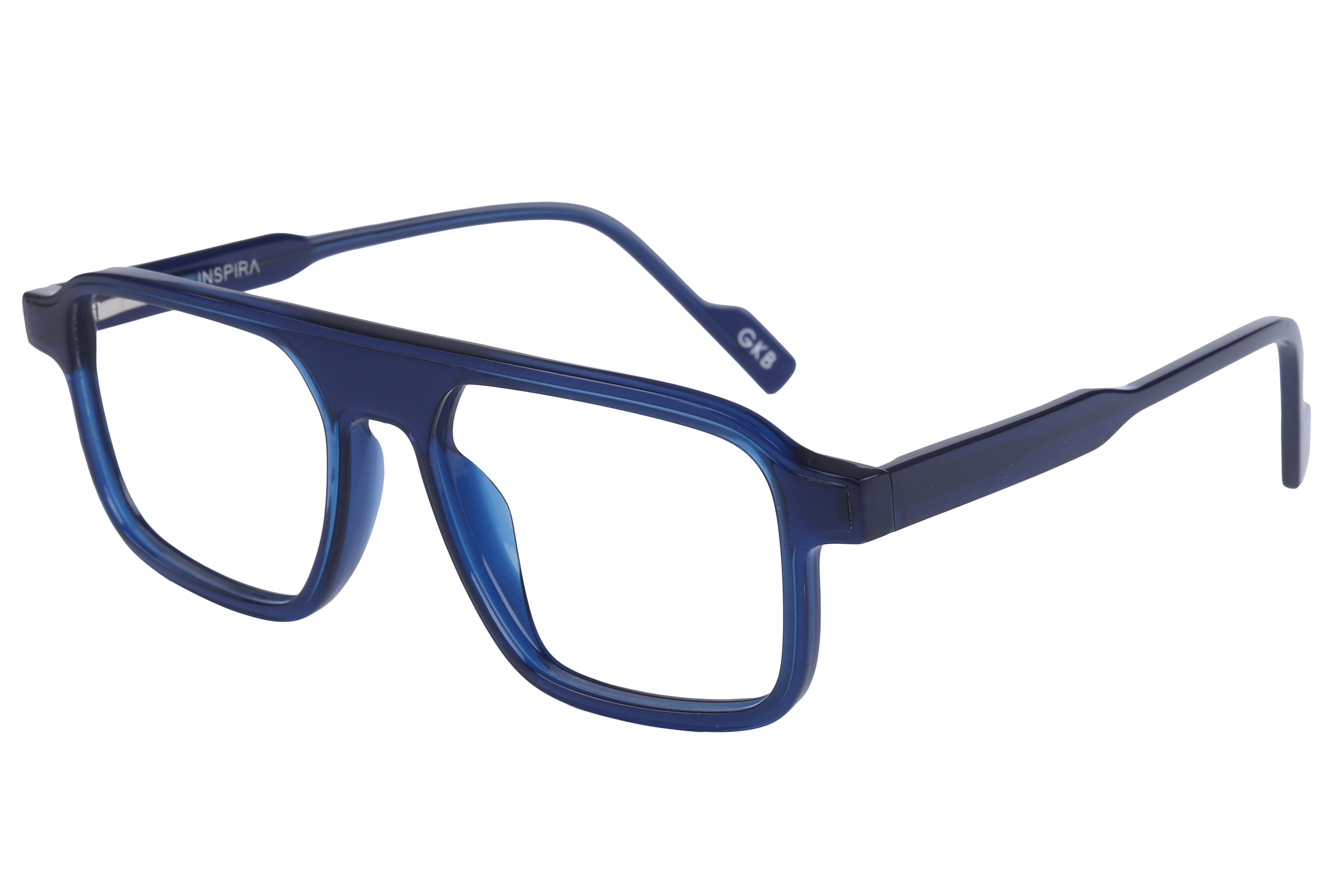 Inspira 13122 XW-147 Frame Blue Male Full Shell Frame — Blue frame — view 1
