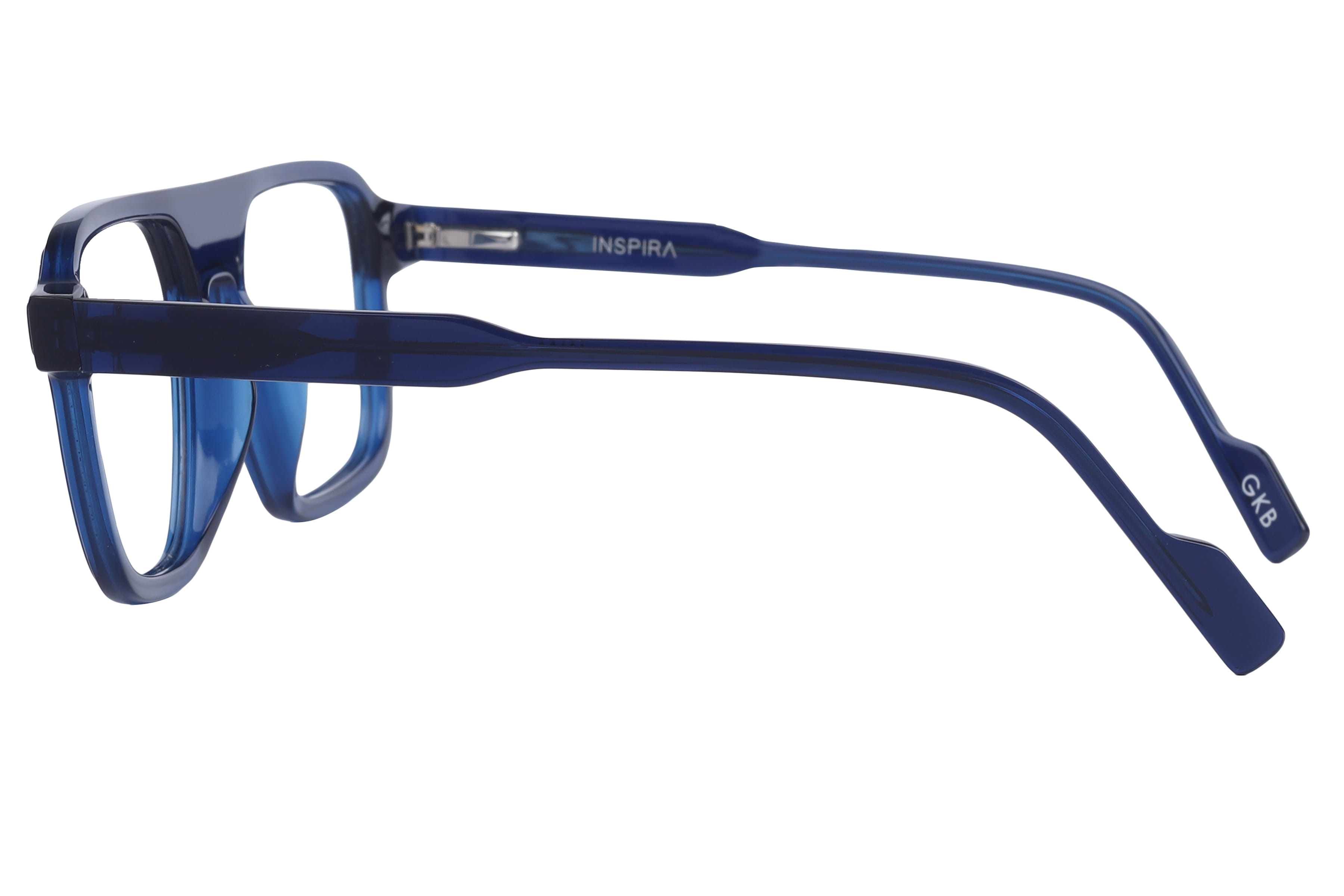 Inspira 13122 XW-147 Frame Blue Male Full Shell Frame — Blue frame — view 3