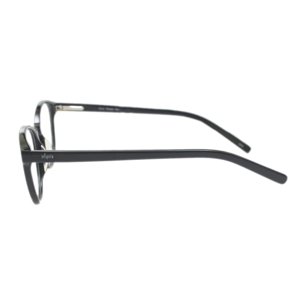 Inspira 3916D Frame Black Unisex Full Shell Frame — view 3
