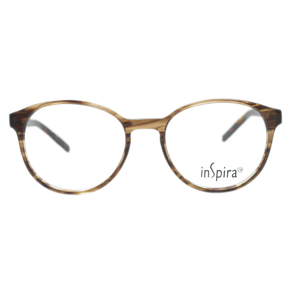 Inspira 3916D Frame Tortoise Unisex Full Shell Frame — Tortoise frame — view 2