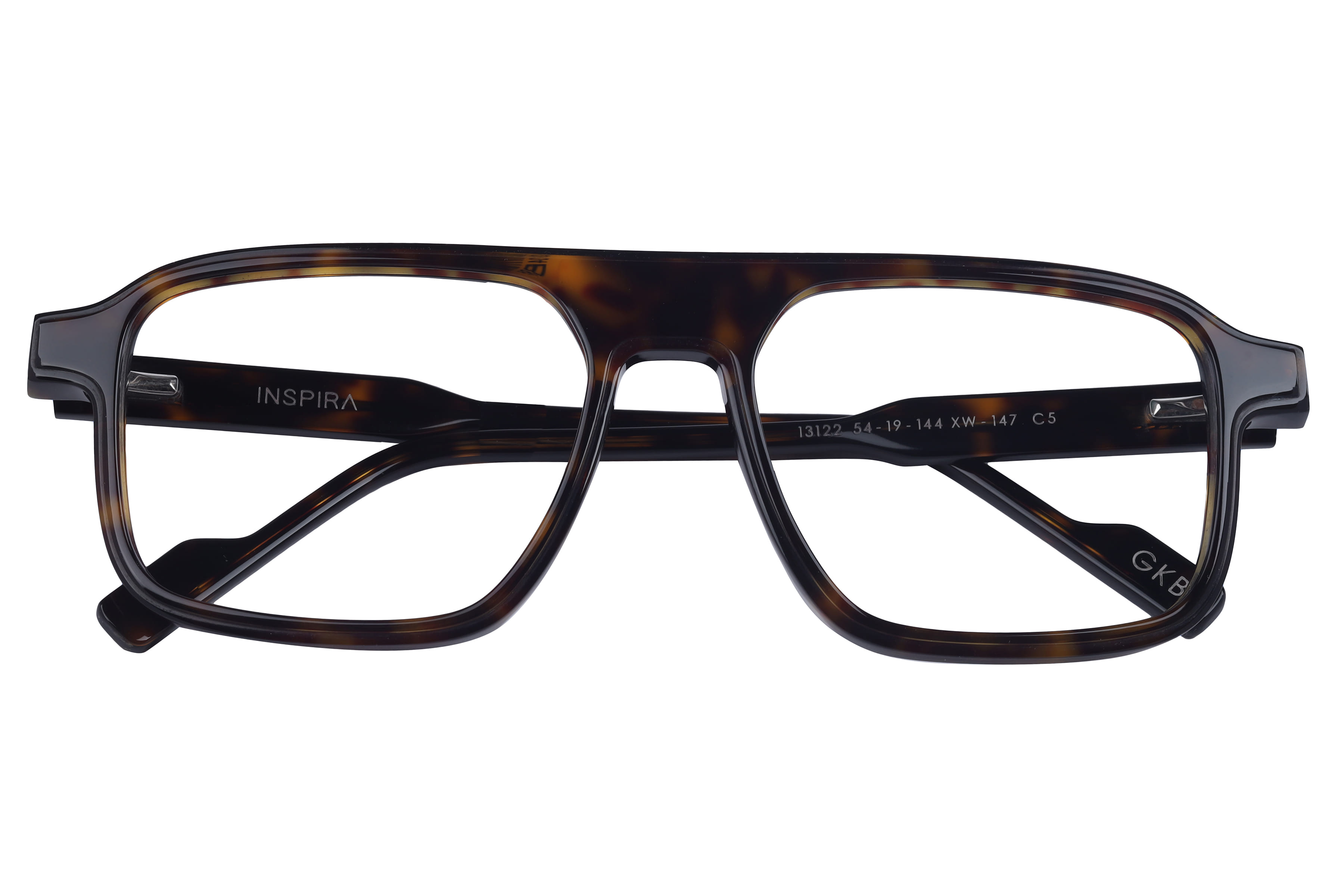 Inspira 13122 XW-147 Frame Havana Male Full Shell Frame — Havana frame — view 4
