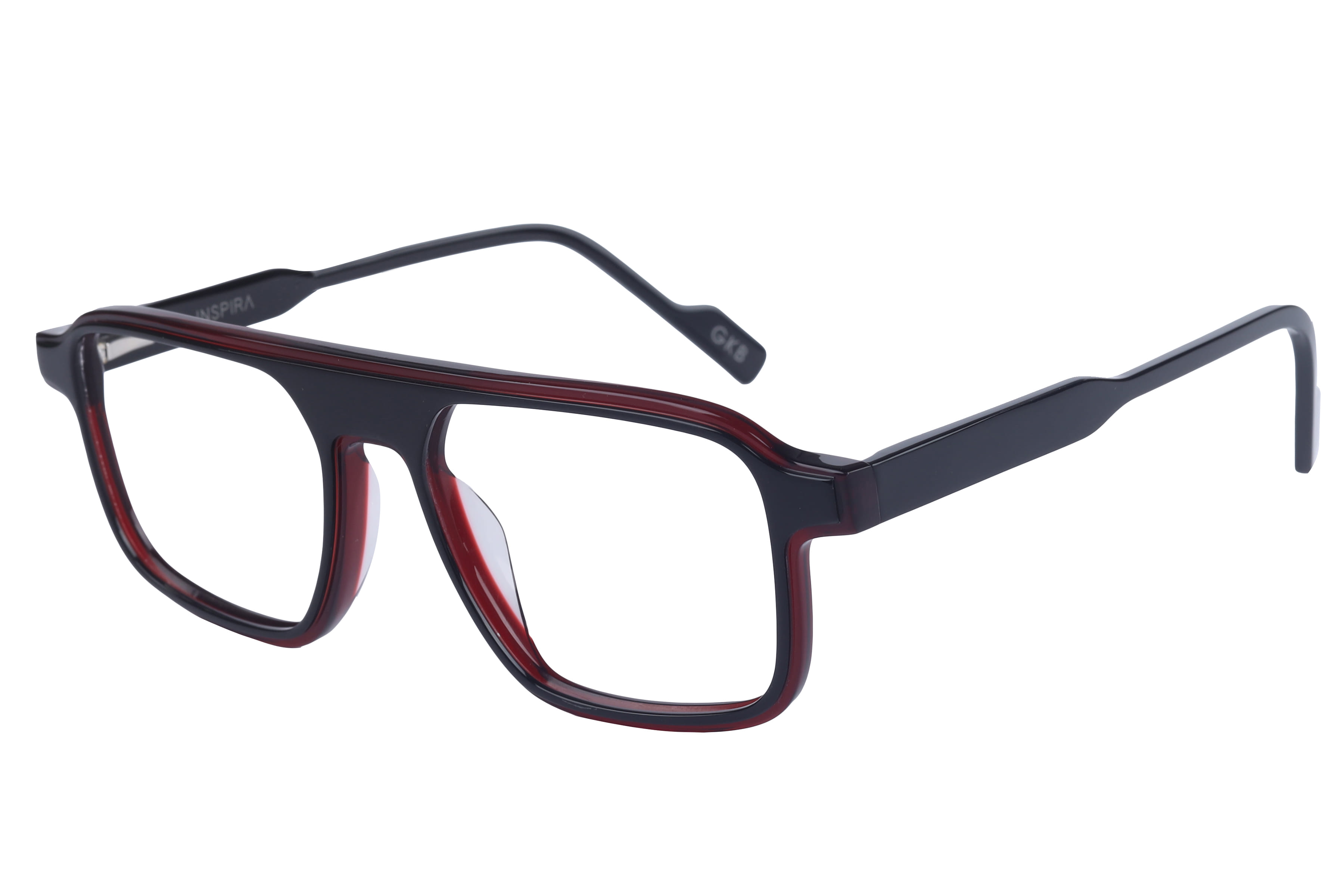 Inspira 13122 XW-147 Frame Black Male Full Shell Frame — Black frame — view 1