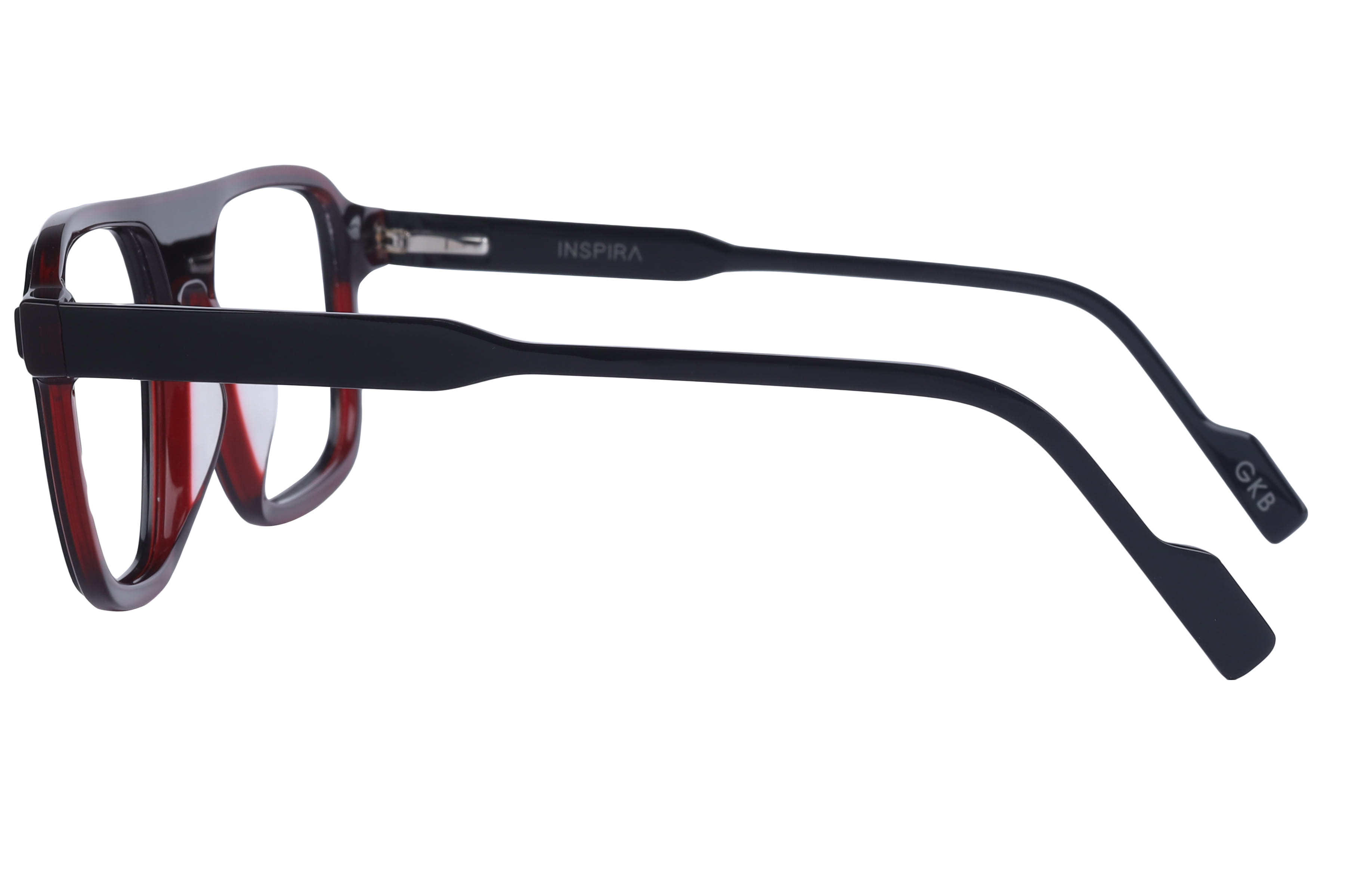 Inspira 13122 XW-147 Frame Black Male Full Shell Frame — Black frame — view 3